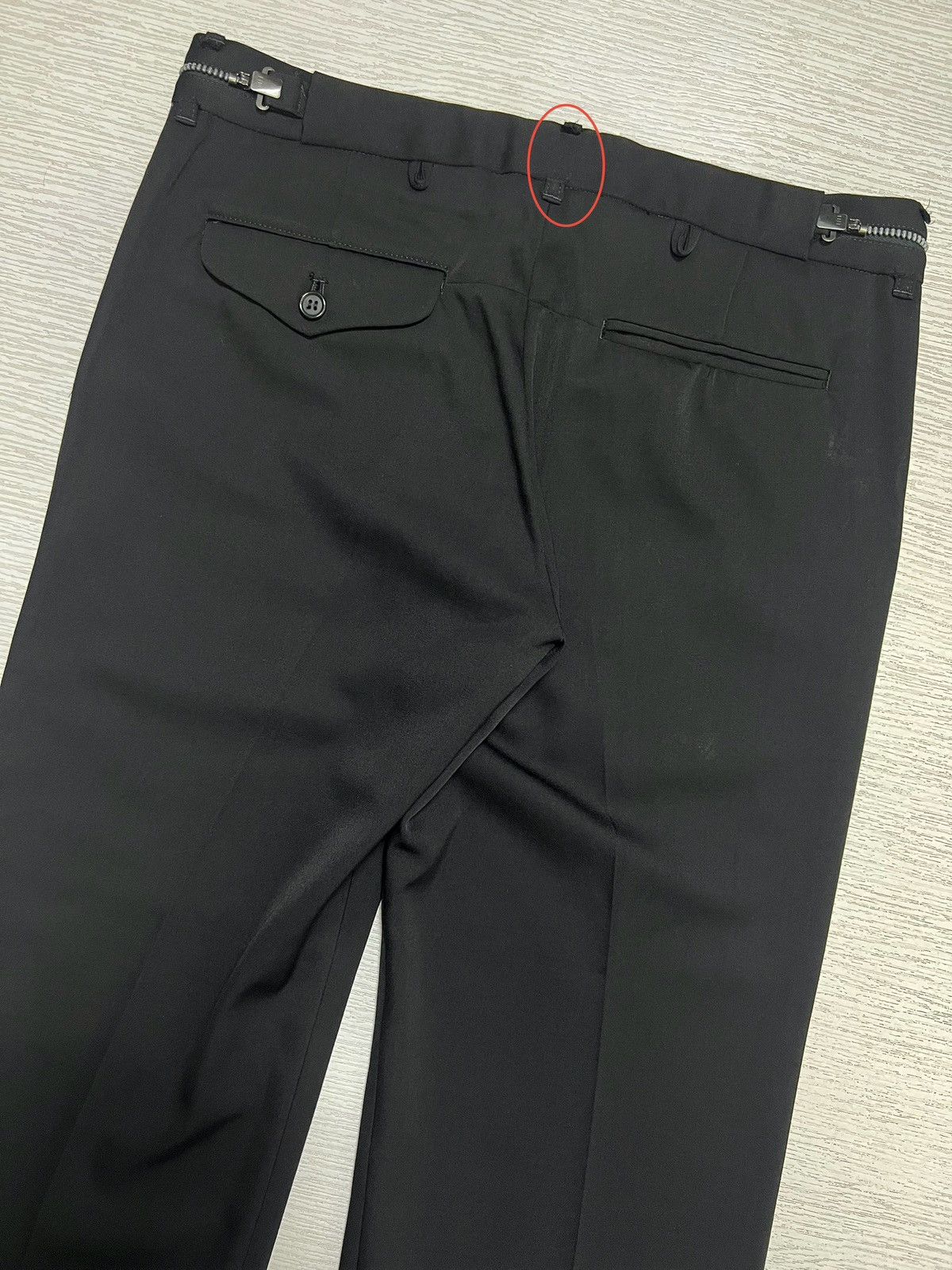 Undercover Undercover - Insects Embroidered Adjustable Waist Pants Size US 33 - 9 Thumbnail
