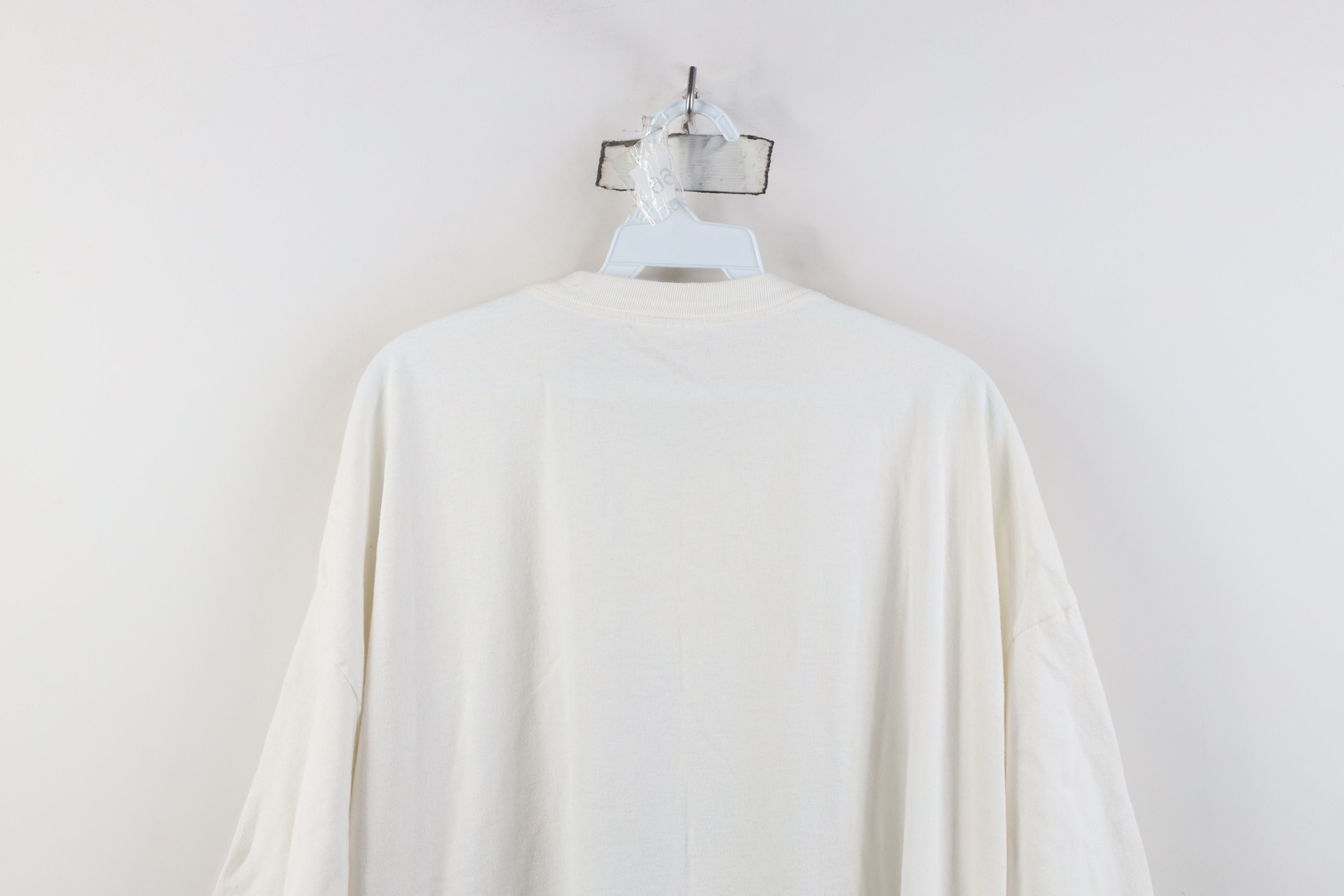Adidas Vintage Y2K 2004 Adidas Spell Out Big Logo T-Shirt White Size US XXL / EU 58 / 5 - 10 Thumbnail
