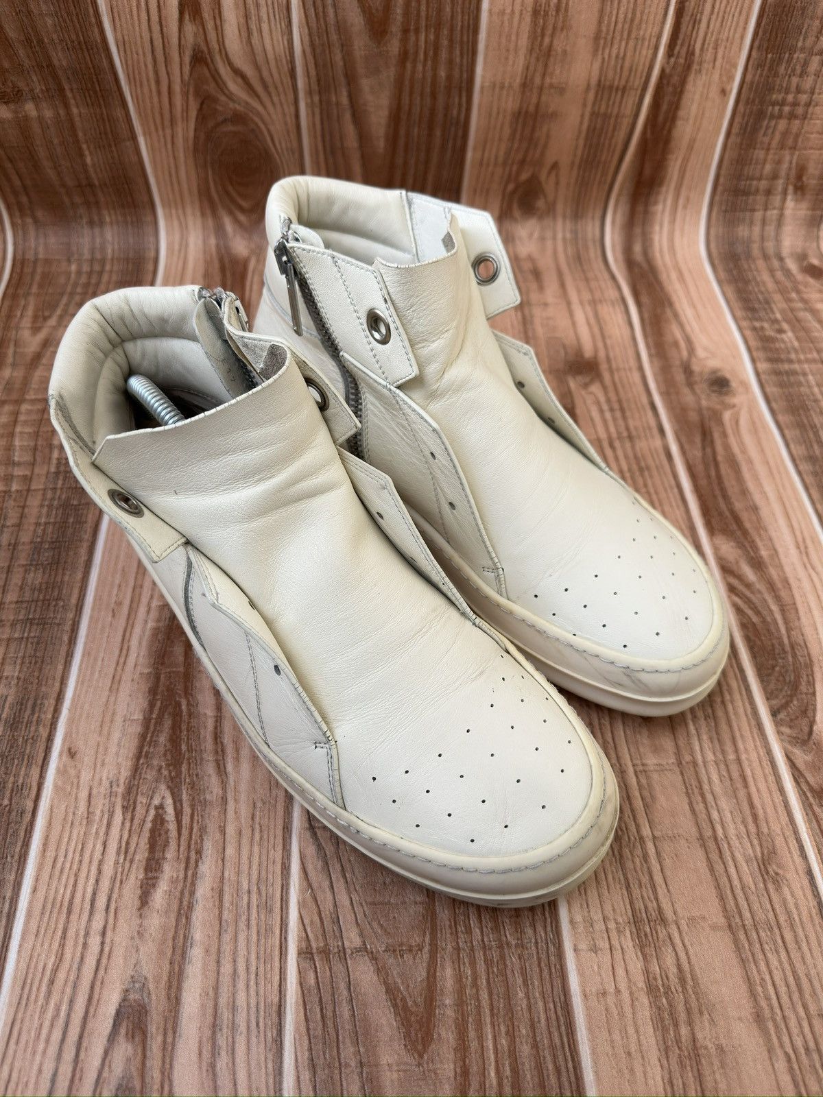 Rick Owens E17 Rick Owens Island Dunk Sneakers Size US 9.5 / EU 42-43 - 2 Thumbnail