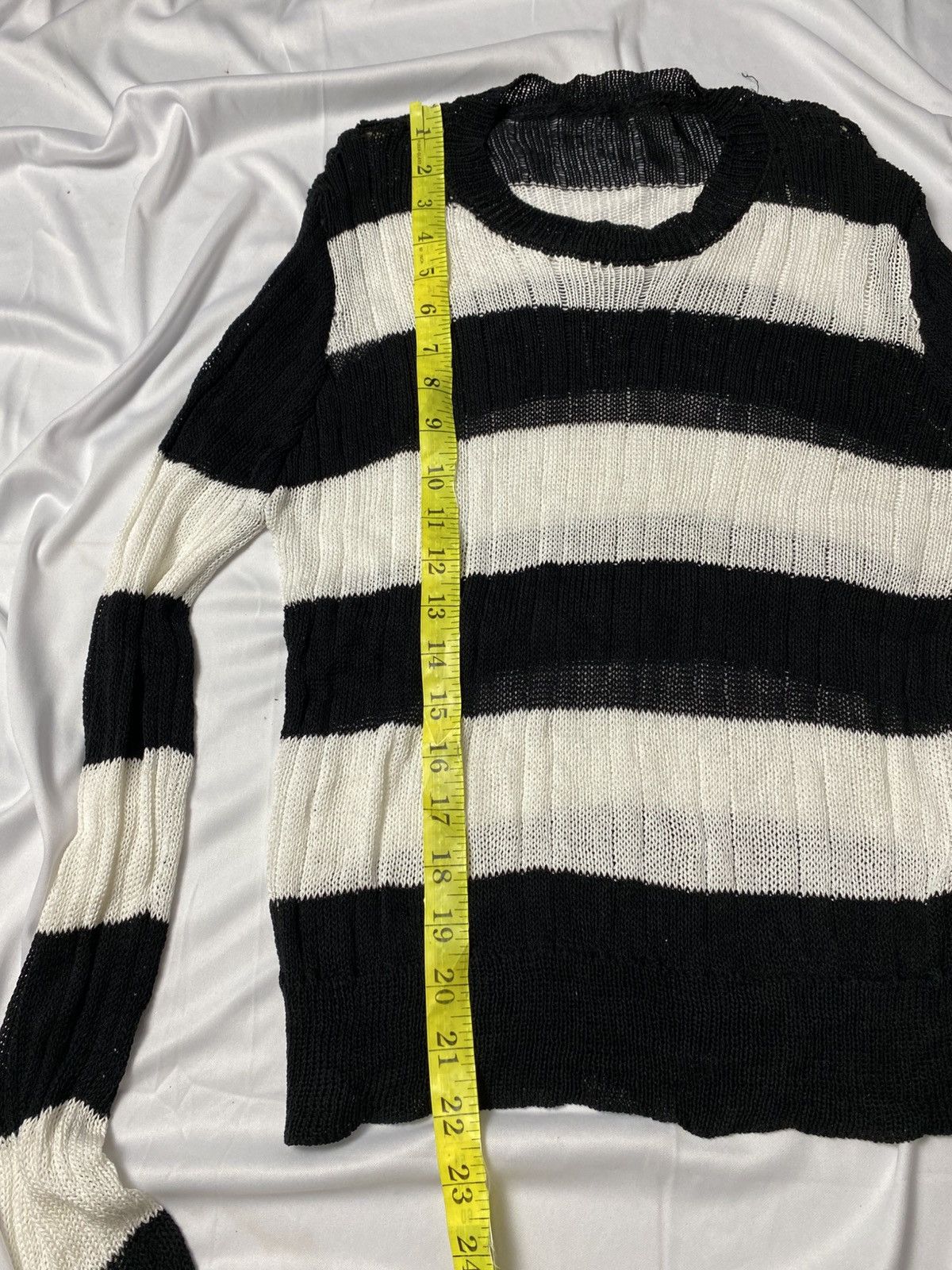 If Six Was Nine × Japanese Brand kurt cobain stripe knitted grunge style Size US S / EU 44-46 / 1 - 6 Thumbnail