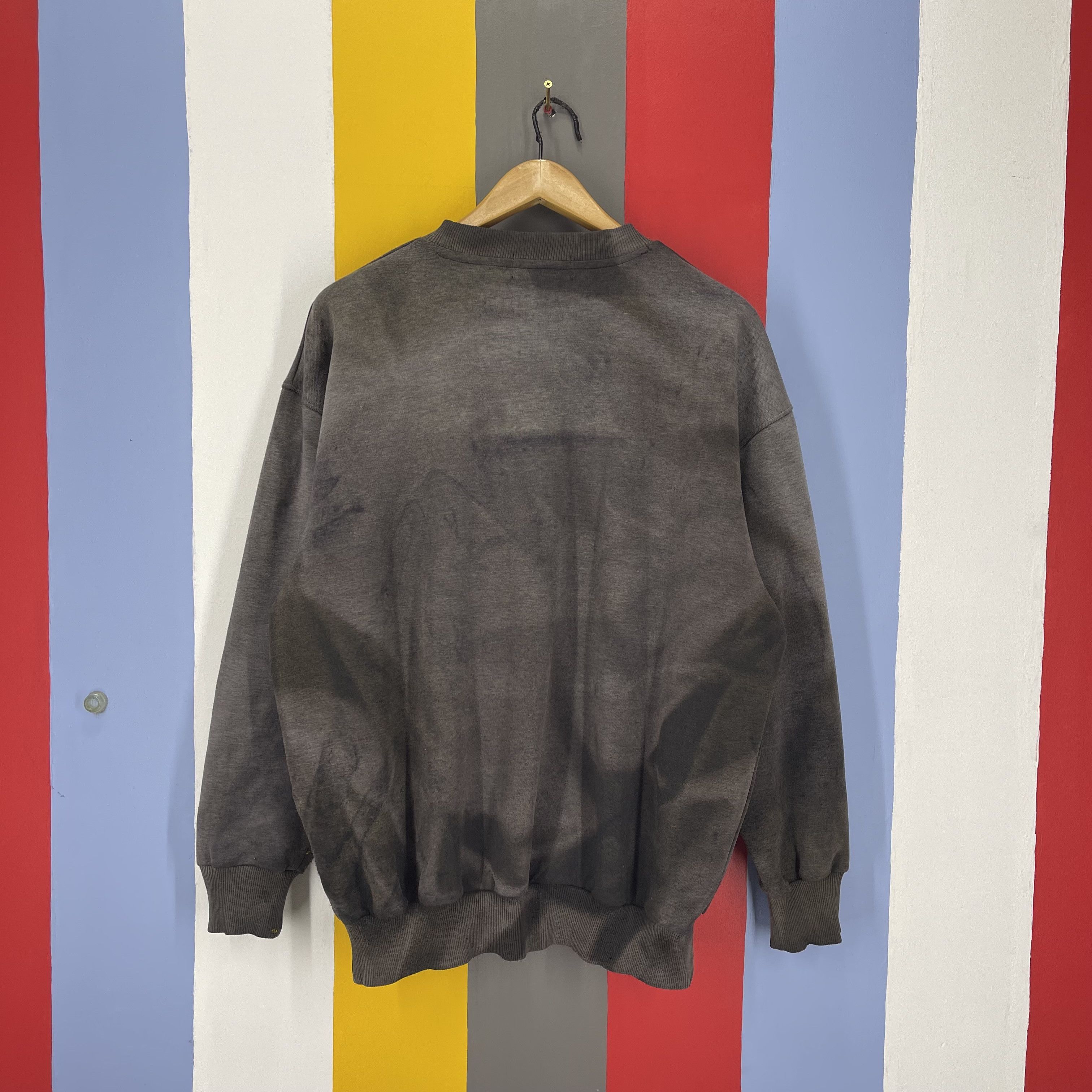 Gianni Valentino Thrashed GIANNI VALENTINO Crew Neck Sweatshirt #1720/06 Size US L / EU 52-54 / 3 - 11 Thumbnail