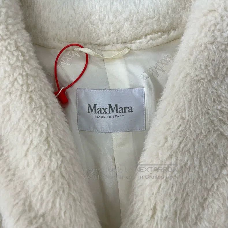 Max Mara Max Mara White Teddy Overcoat Size XS / US 0-2 / IT 36-38 - 5 Thumbnail