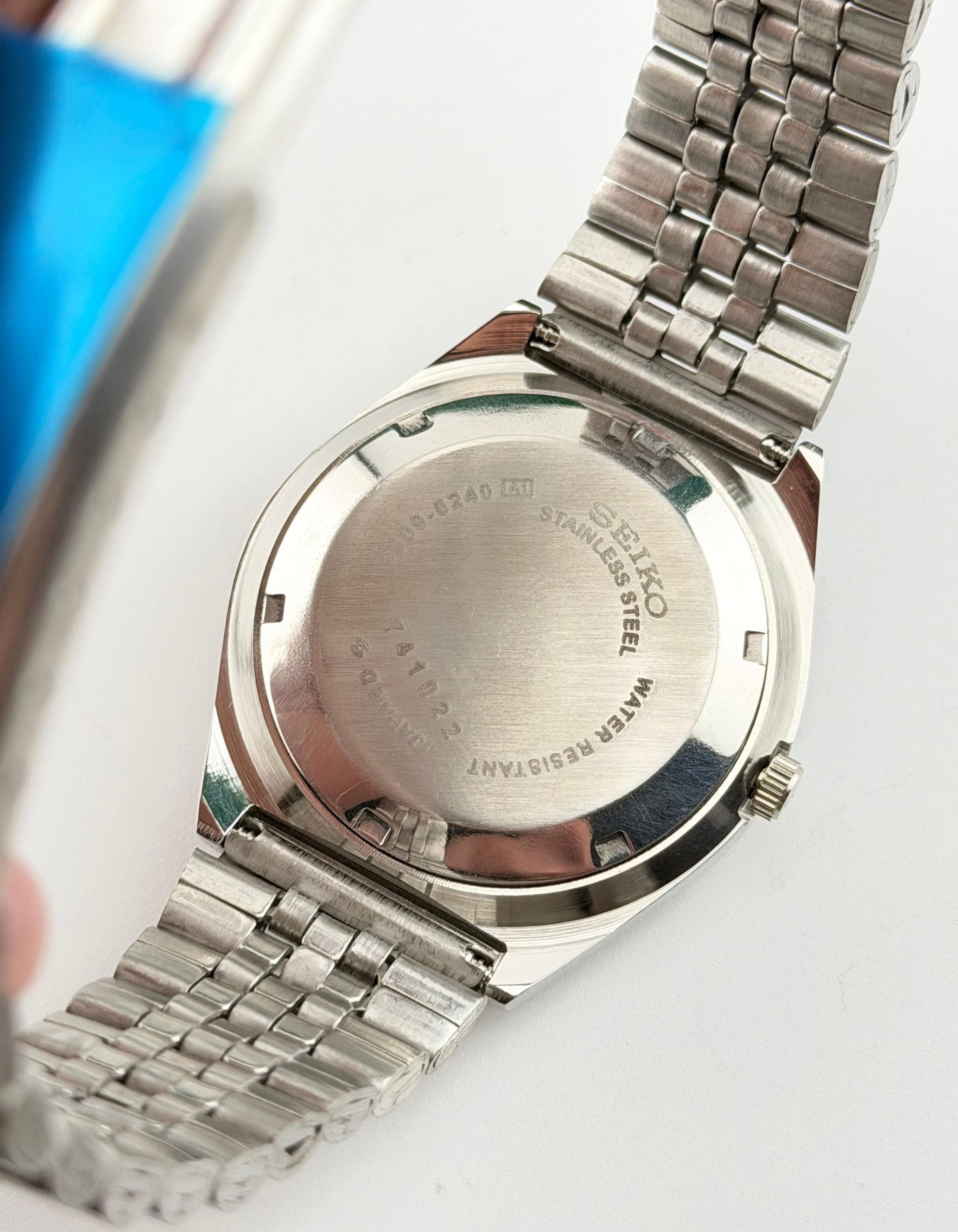 Seiko Vintage Seiko 5 Actus Men's Wrist Automatic Watch|Day-Date Size 36 - 8 Thumbnail