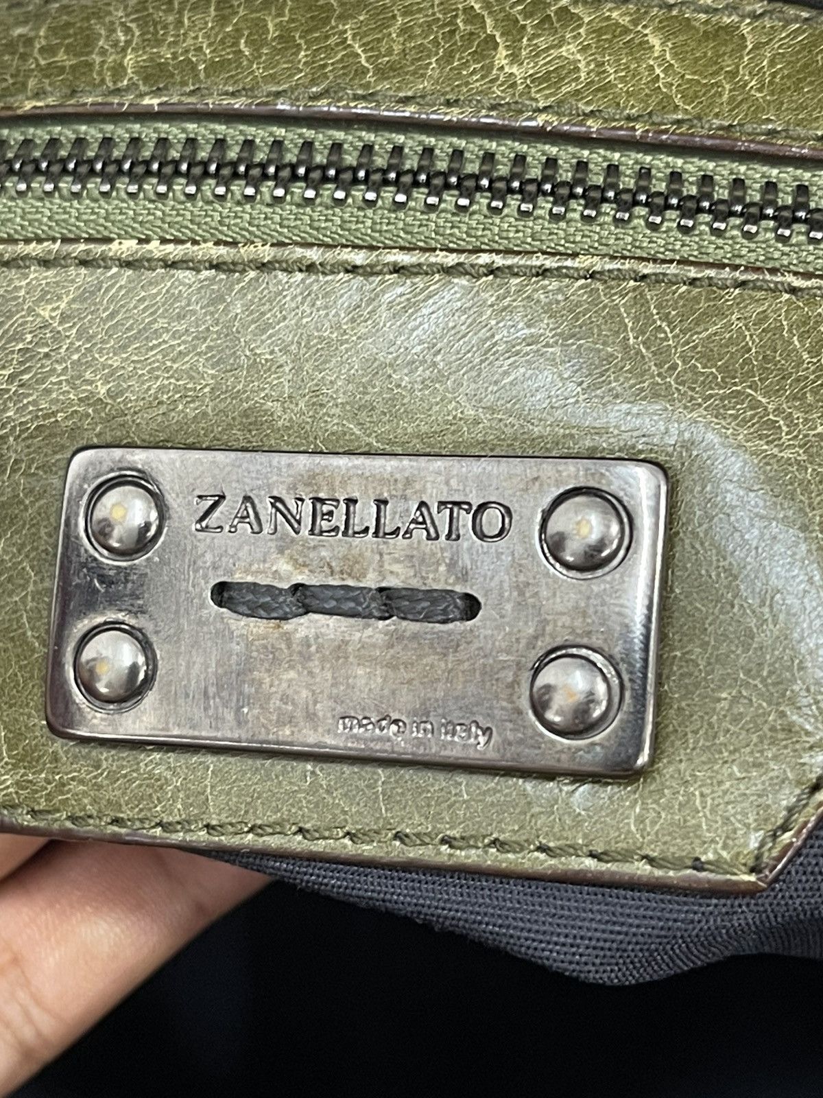 Zanellato Full Leather Patina Zanellato Italy Tote Shoulder Bag 2🟩2 Size ONE SIZE - 22 Thumbnail