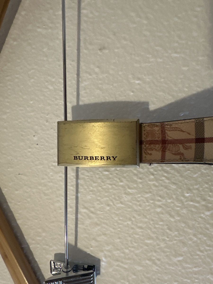 Burberry Burberry Tan Belt Size 30 - 4 Thumbnail
