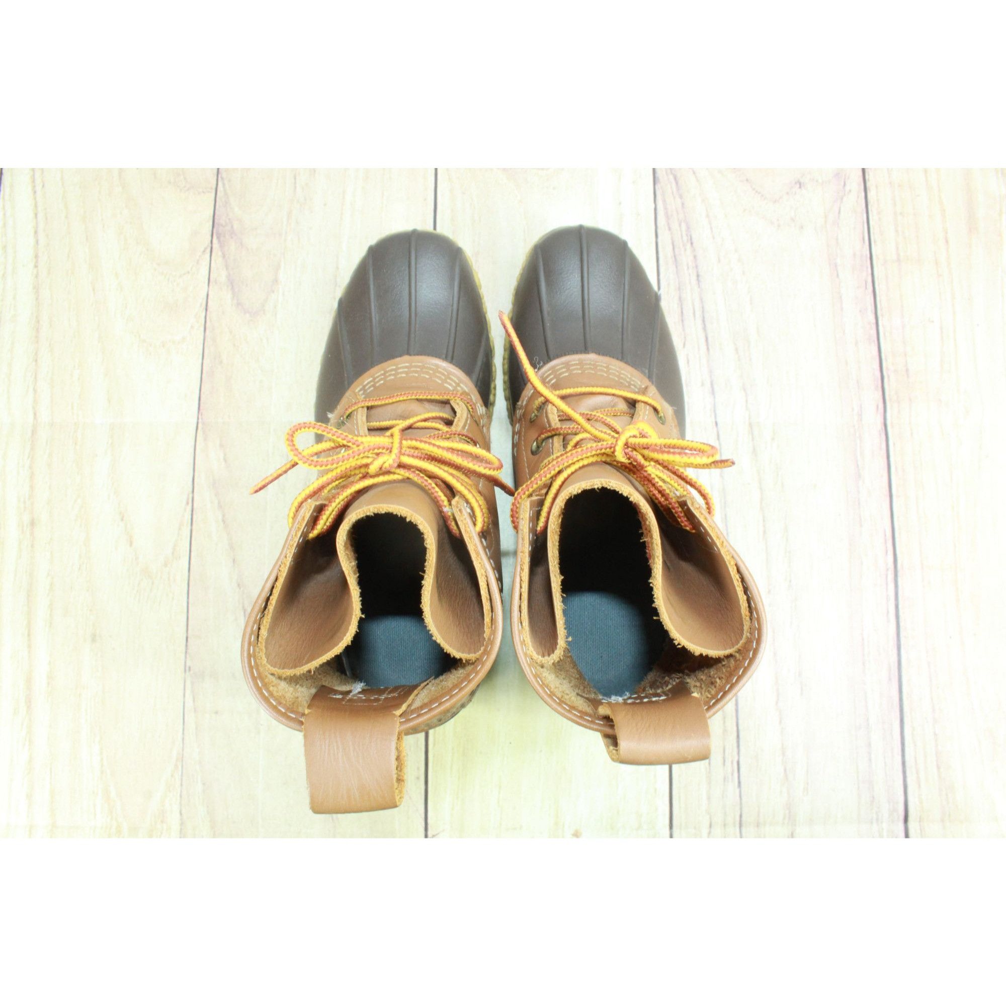 L.L. Bean L.L.Bean 8" Brown Ankle Duck Boots Women’s 7M Size US 7 / IT 37 - 6 Thumbnail