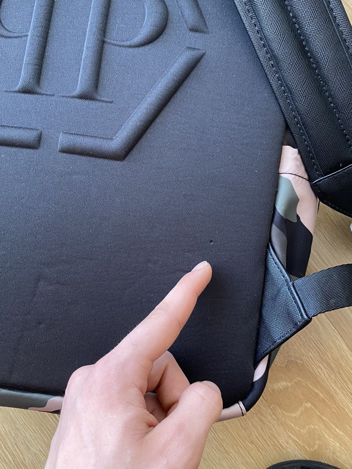 Philipp Plein Philipp Plein Hexagon Camo Backpack y2k Size ONE SIZE - 18 Thumbnail