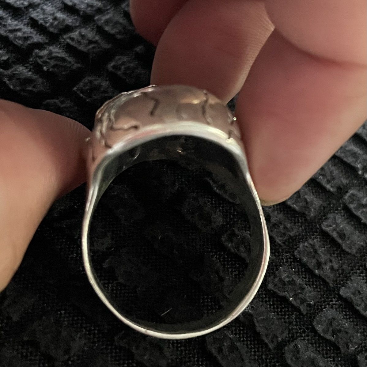 Sterling Silver Megadeath Vic Rattlehead 925 Silver Ring size 13 Size ONE SIZE - 3 Thumbnail