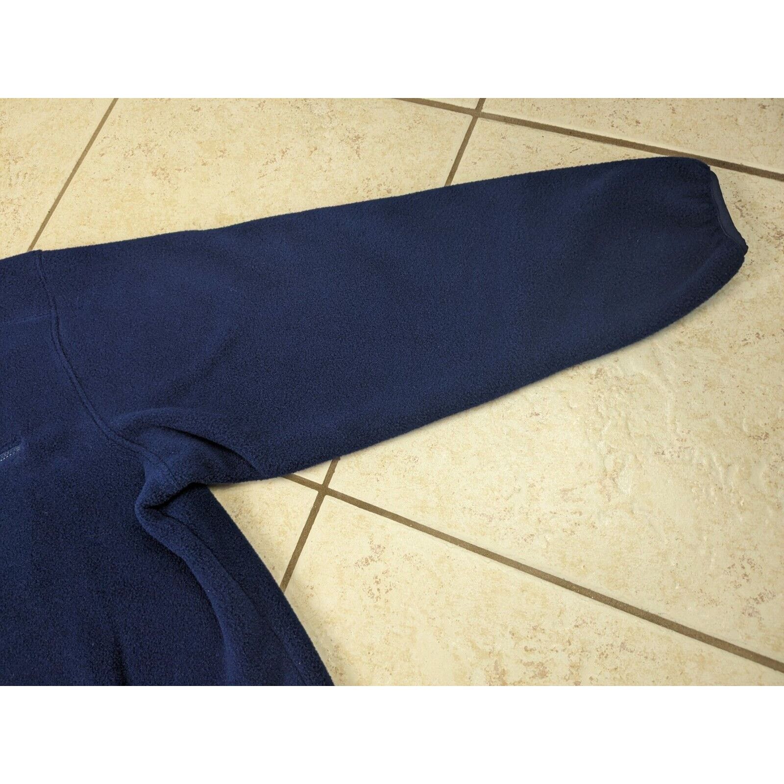 L.L. Bean Vtg LL Bean 1/4 Zip Fleece Jacket Sweater Pullover XL Blue Size US XL / EU 56 / 4 - 4 Thumbnail