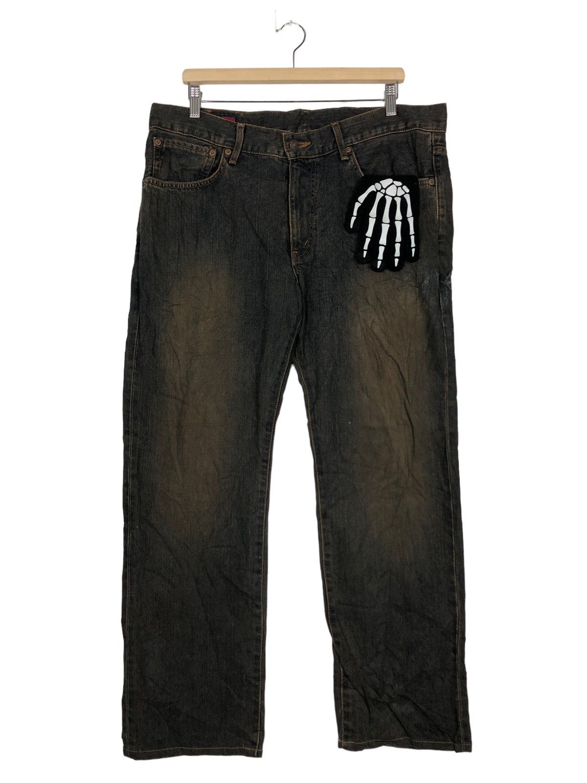 Japanese Brand 🔥90’s Vintage Distressed Denim Jeans Edwin 503 Regular Punk Size US 37 - 1 Thumbnail