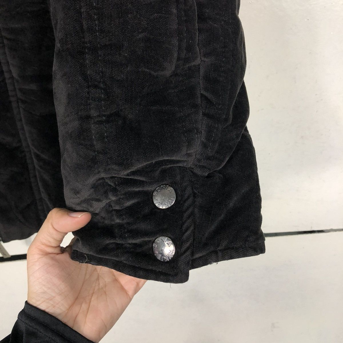 Vintage 🔥VTG ZIPPER VELVET JACKET SONIA RYKIEL PARIS ISSEY MIYAKE Size US M / EU 48-50 / 2 - 17 Thumbnail