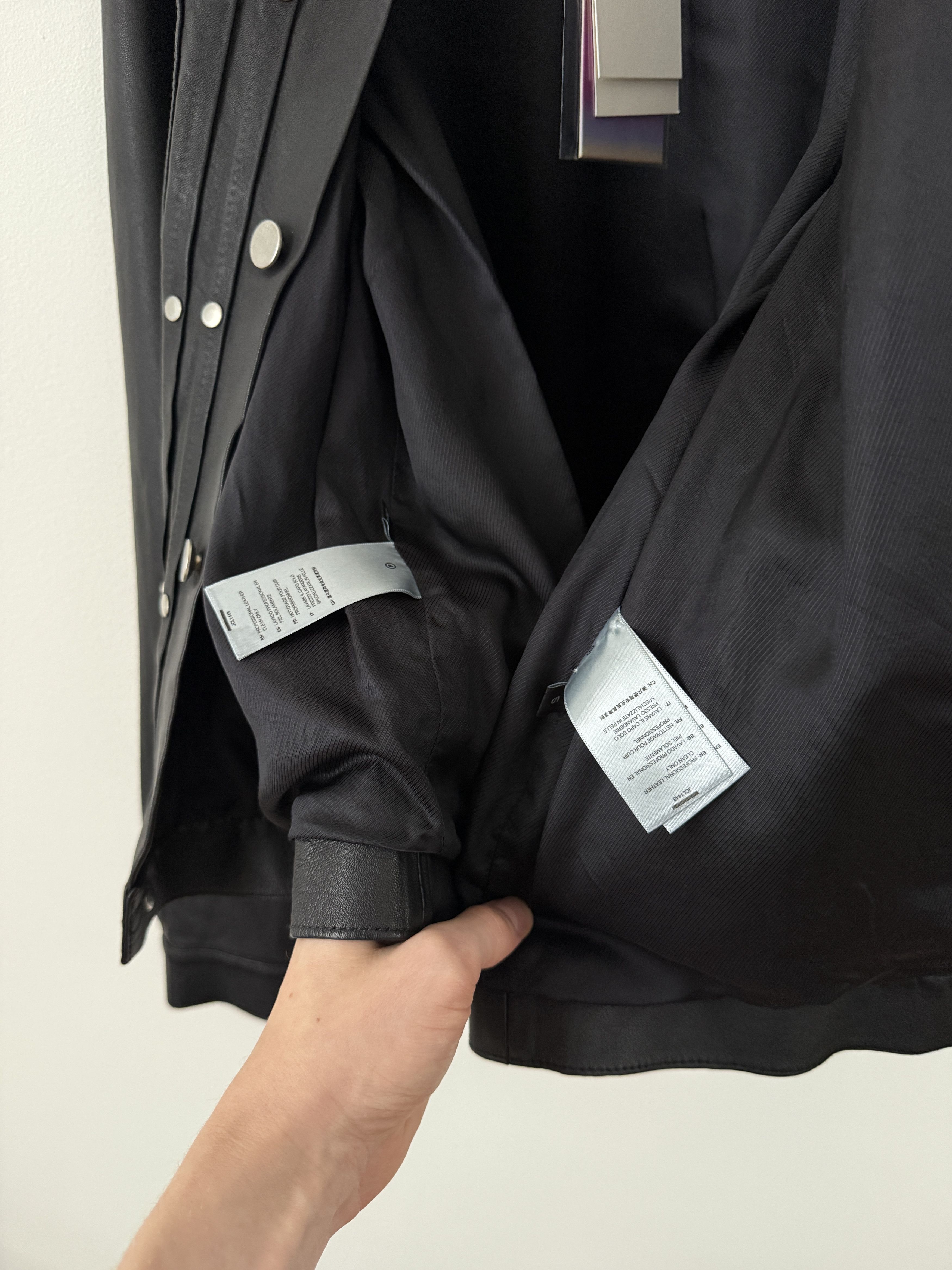 John Elliott Type II Leather Thumper Jacket Size US XXL / EU 58 / 5 - 17 Thumbnail