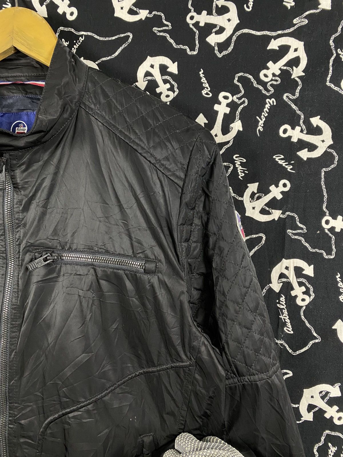 Fusalp Vintage Fusalp Black Quilted Zip Jacket | Men’s Outerwear Size US M / EU 48-50 / 2 - 6 Thumbnail
