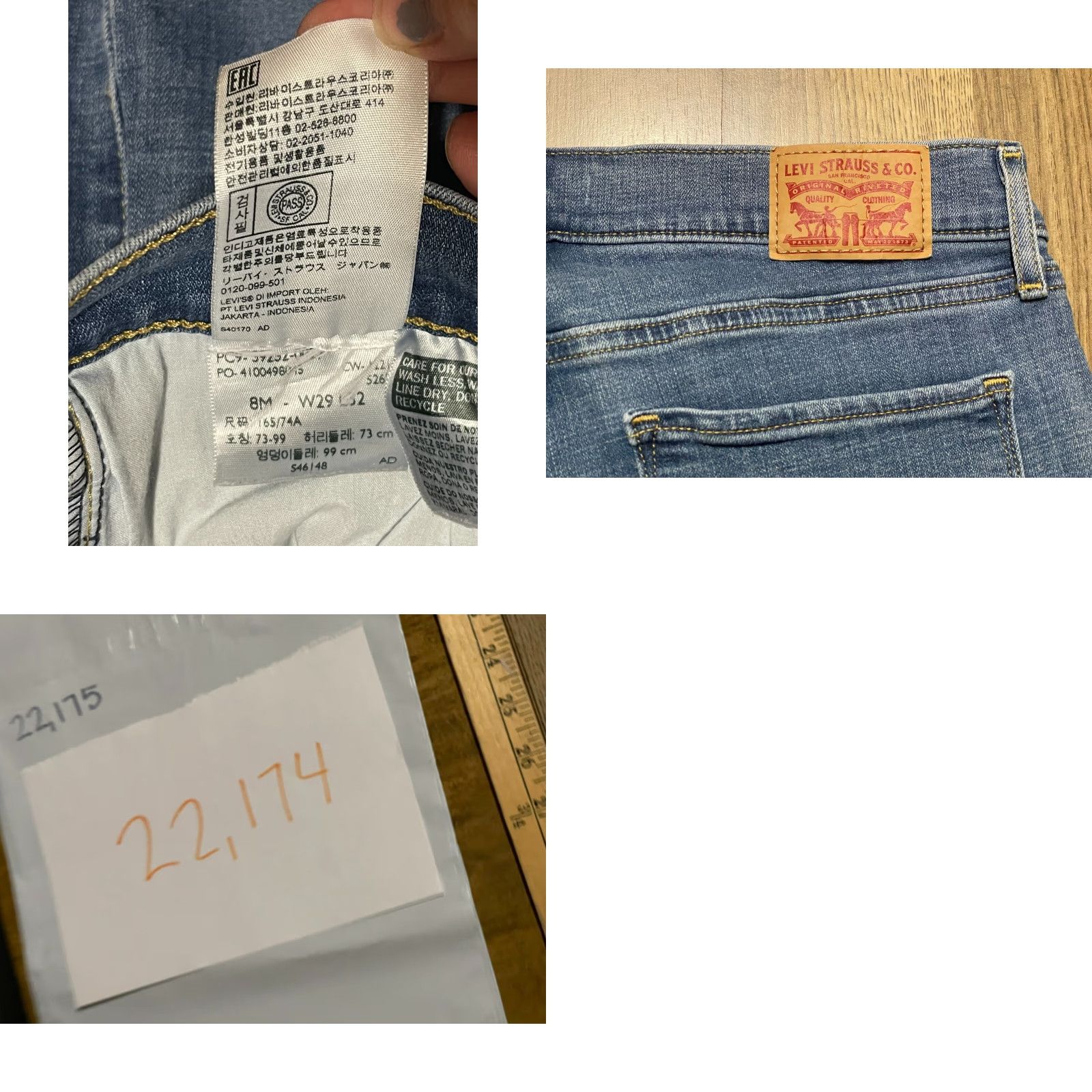 Levi's VINTAGE Levi's Jeans Women's Size 8 Blue Denim Classic Bootcut Pockets Size 30" / US 8 / IT 44 - 8 Thumbnail