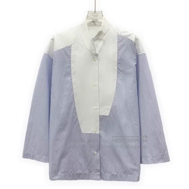 Loewe Loewe Color-Striped Cotton Long Sleeve Shirt Size XS / US 0-2 / IT 36-38 - 1 Thumbnail