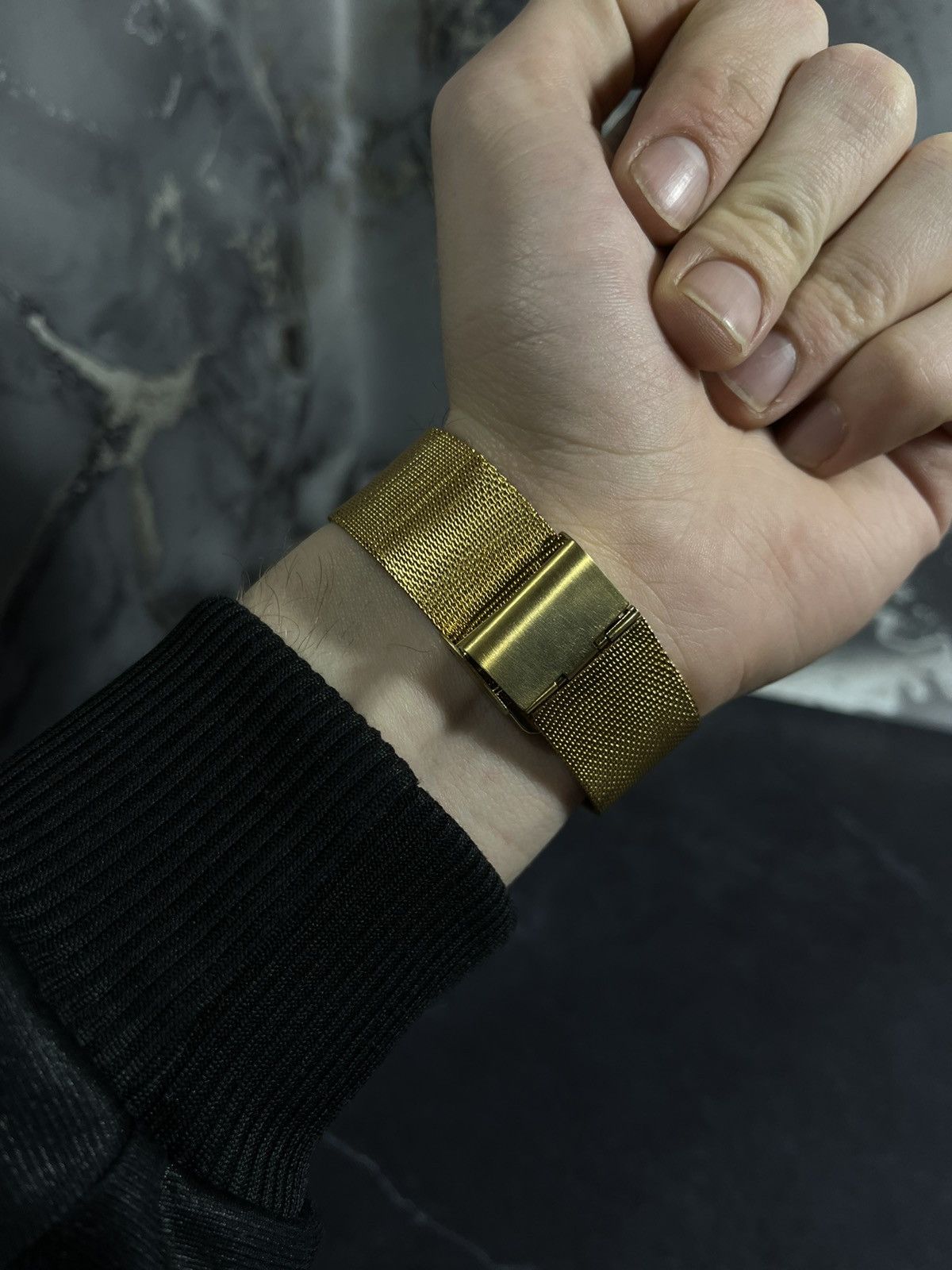 Hysteric Glamour Minimalist BCDZZ Gold Mesh Watch Japanese Quartz Size ONE SIZE - 3 Thumbnail