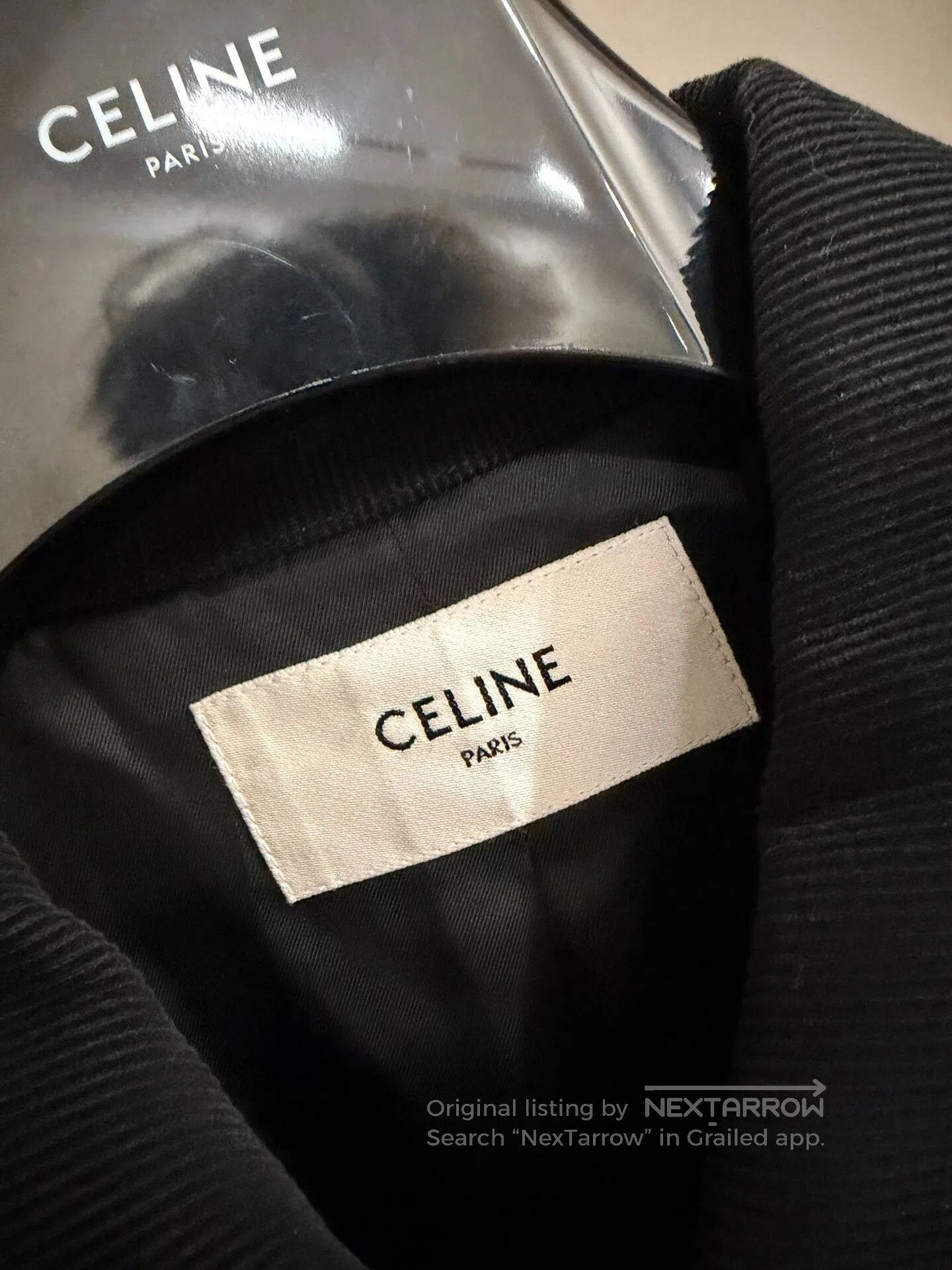 Celine Celine Black and White Corduroy Jacket. Size US M / EU 48-50 / 2 - 2 Thumbnail