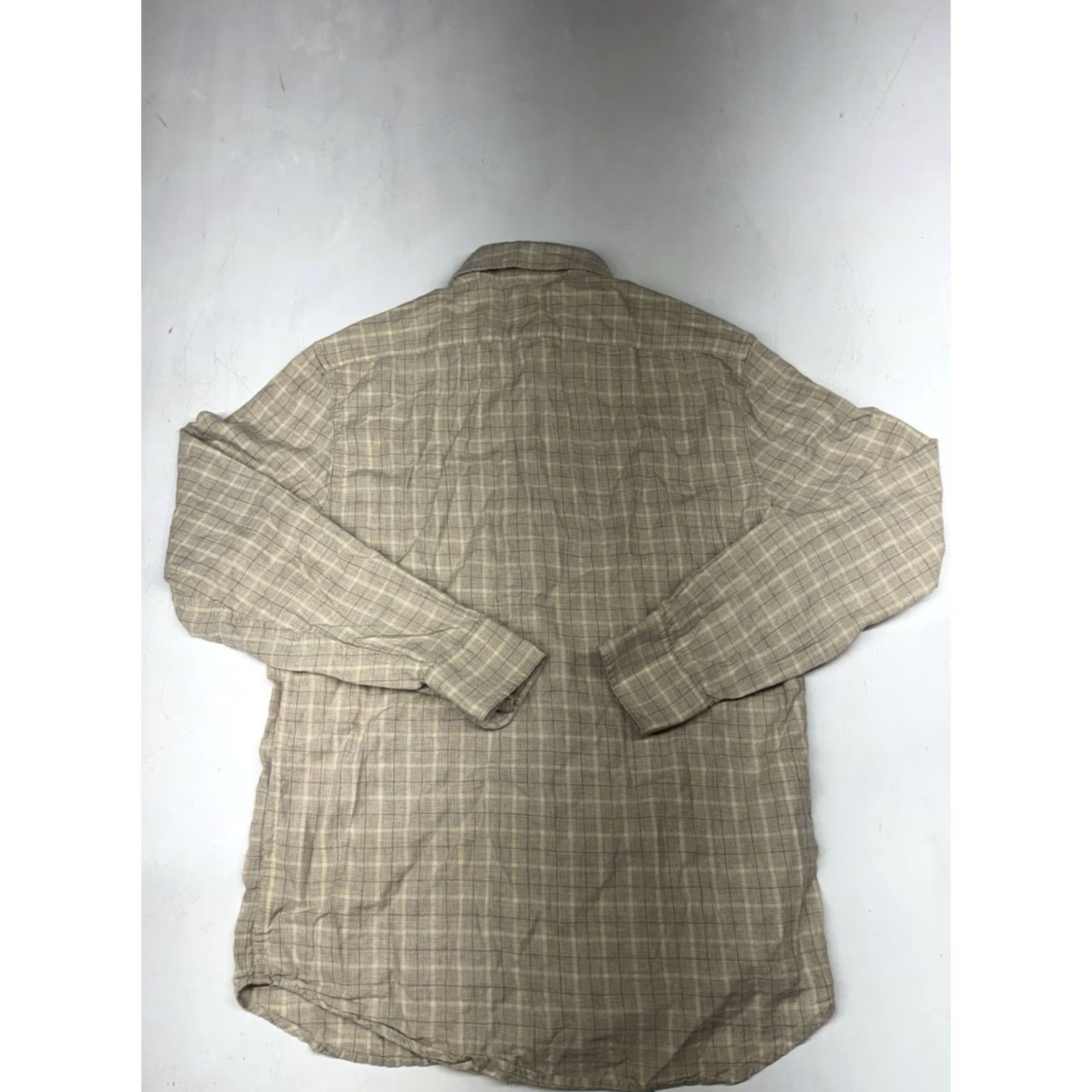 Taylor Stitch Taylor Stitch Shirt Mens Size 38 Button Down Plaid Organic Cotton Flannel Beige Regular Fit Button-Up Casual Workwear Travel Womens? Size US M / EU 48-50 / 2 - 7 Thumbnail