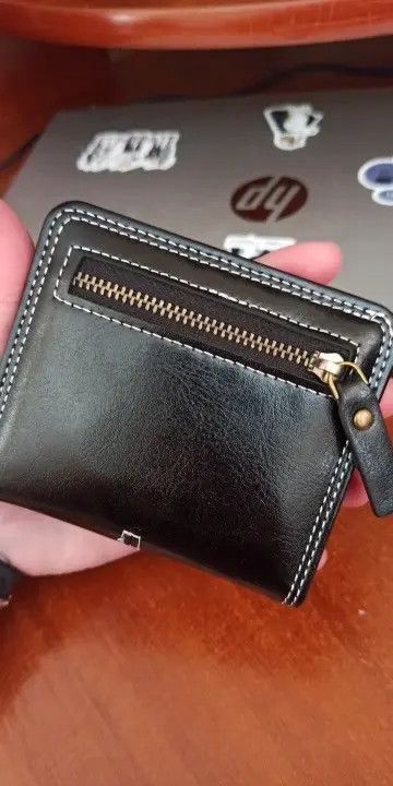 Japanese Brand × Leather Y2K PU Leather Cross Wallet Size ONE SIZE - 3 Thumbnail
