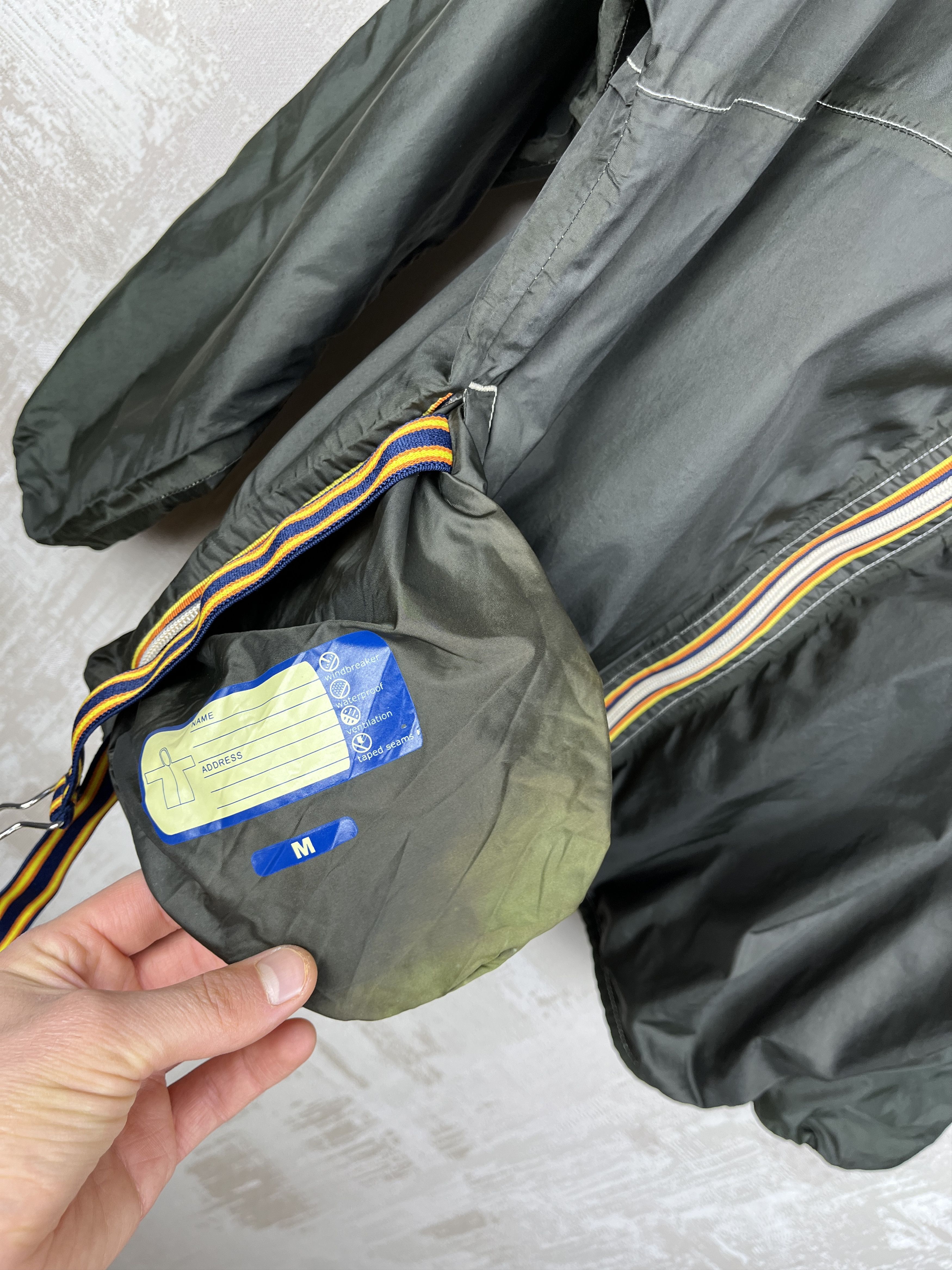 K-Way K-WAY Collection Privee? Bag Packable Windbreaker Jacket Size US M / EU 48-50 / 2 - 8 Thumbnail