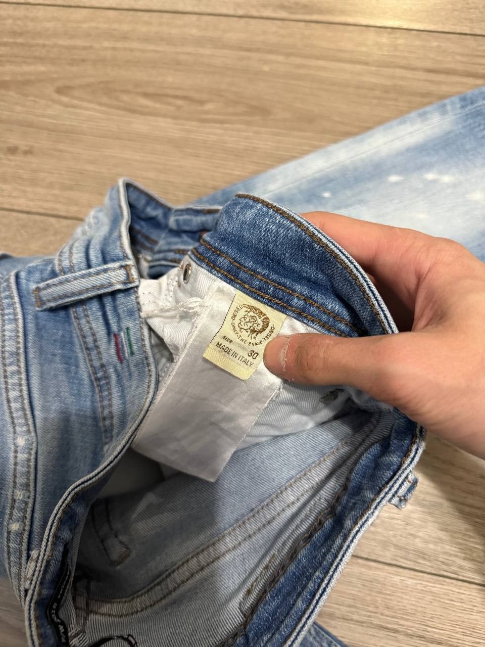 Diesel Diesel DNA jeans mens size 30 blue cotton Avant-Garde Size US 30 / EU 46 - 4 Thumbnail