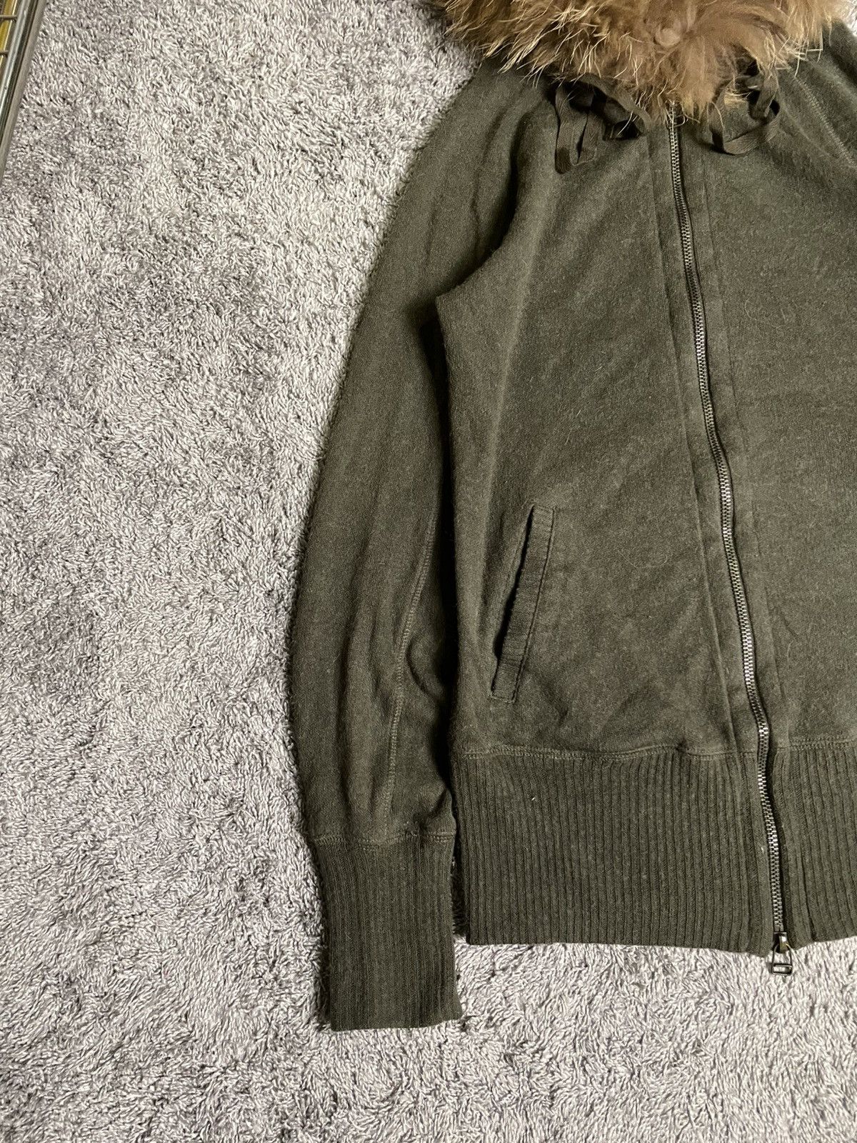 GOA GOA Fur Double Zipper Hoodie Size US XS / EU 42 / 0 - 4 Thumbnail