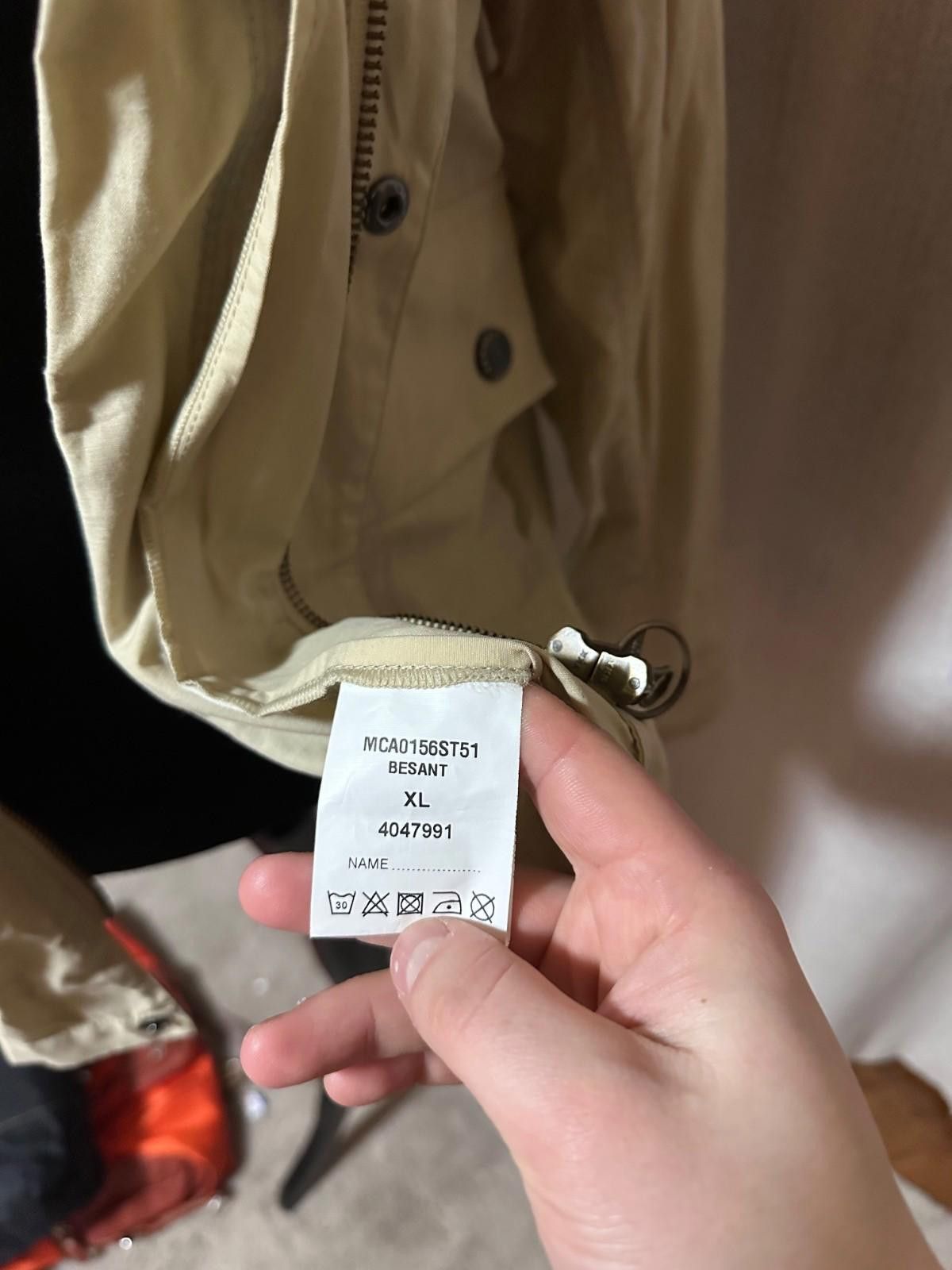 Barbour Barbour Men's Beige Slant Pocket Technical Fabric Jacket XL Size US XL / EU 56 / 4 - 7 Thumbnail