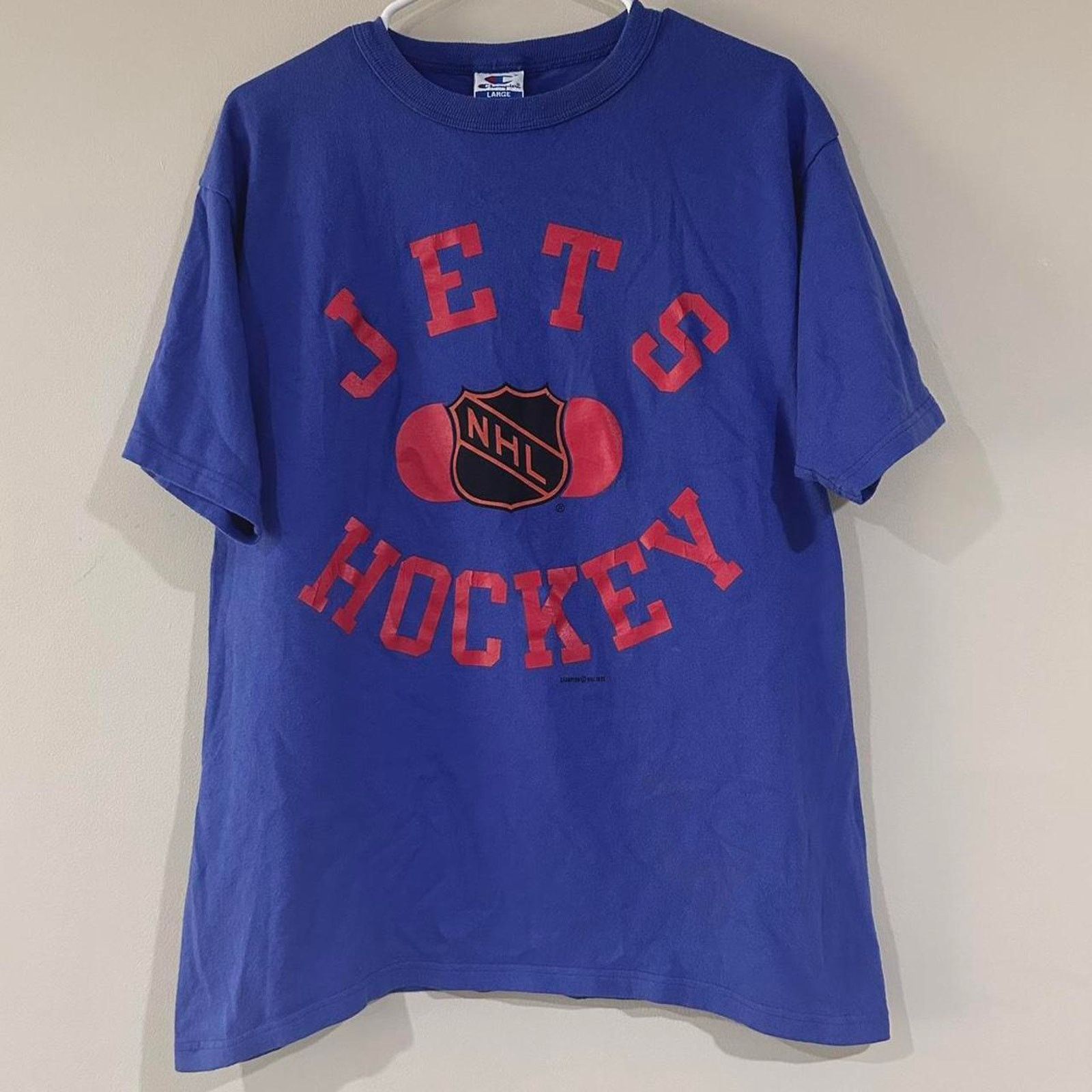 Champion Vintage Champion 1993 Winnipeg Jets Hockey Shirt Size US L / EU 52-54 / 3 - 1 Thumbnail