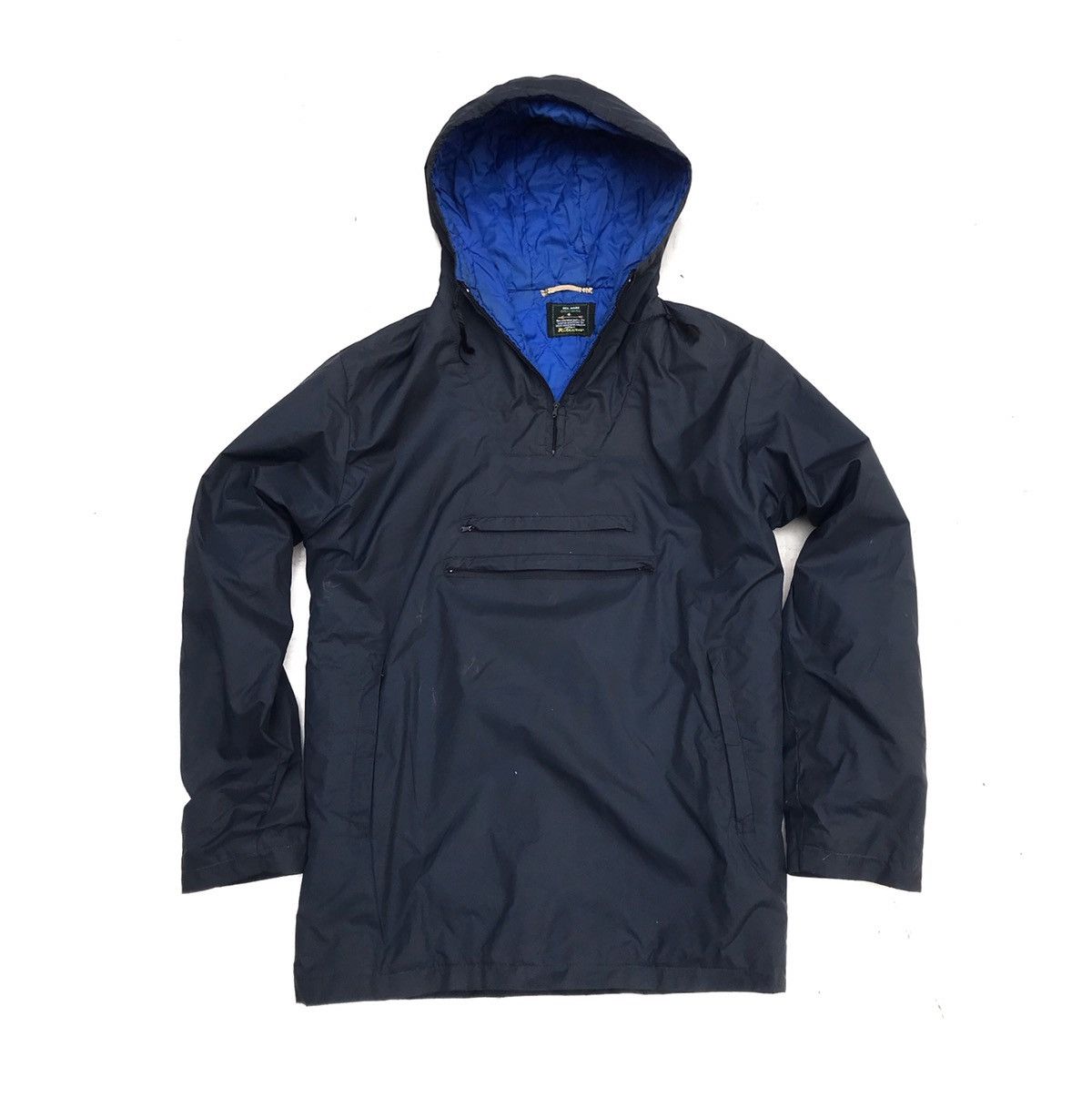 SMOCK × Vintage Rice wear Cagoule anorak Smock Middle Pocket Jacket blue Size US M / EU 48-50 / 2 - 10 Thumbnail