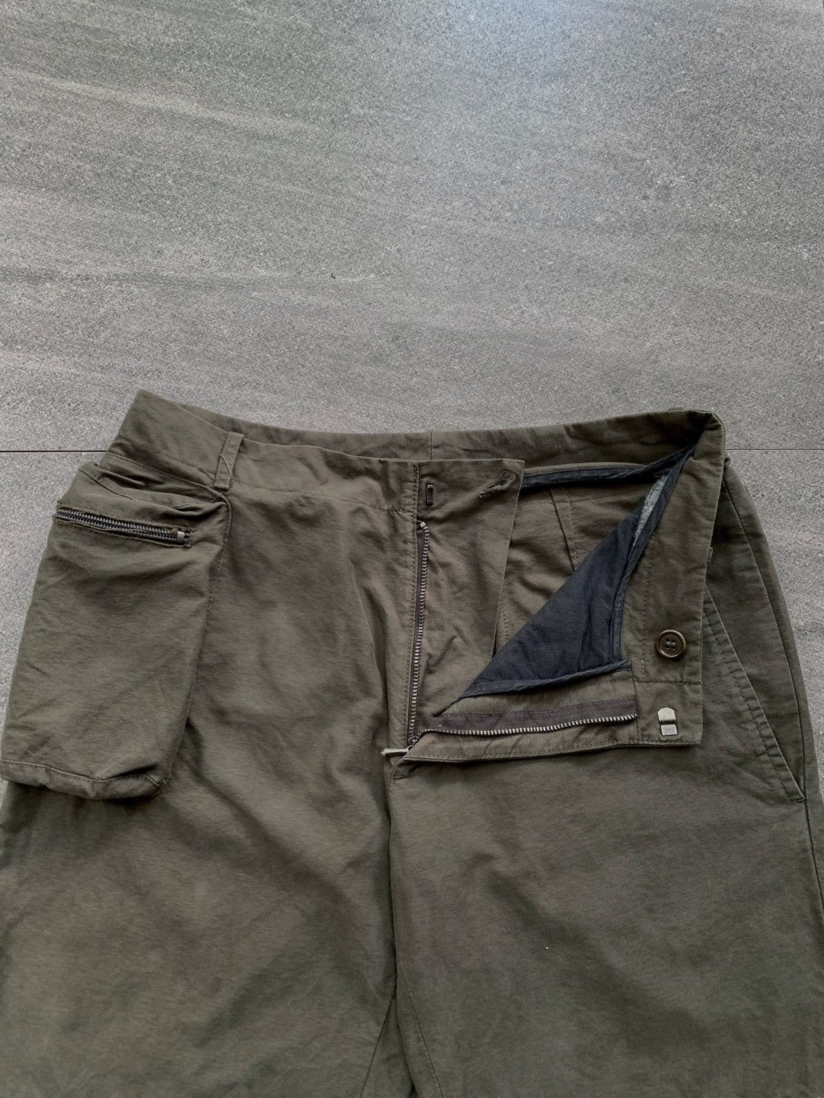 Dirk Bikkembergs FREE TAX! 2000s 3D Pocket Cargo Short Pants Size US 29 - 6 Thumbnail