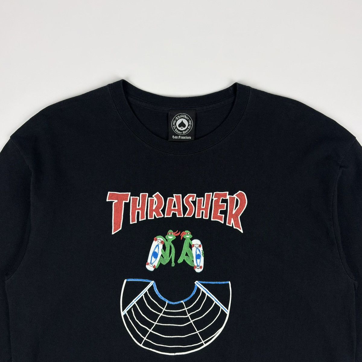 Thrasher Thrasher Green Ninja Turtles Skateboarder Long Sleeve Size US M / EU 48-50 / 2 - 3 Thumbnail