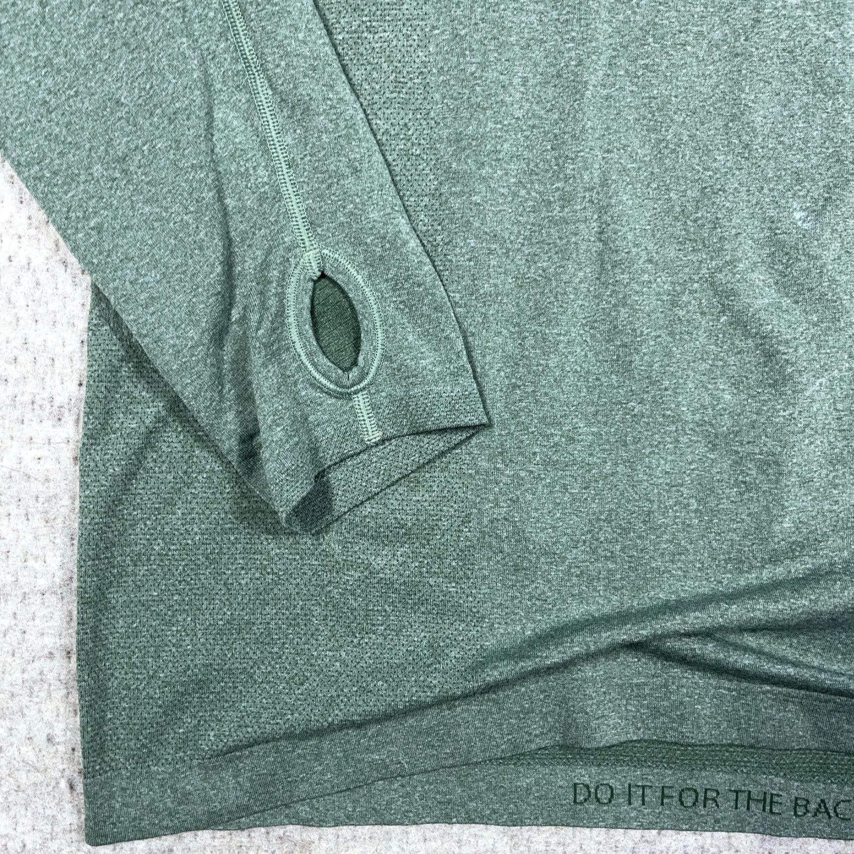 Lululemon Lululemon Metal Vent Tech Pullover Mens XL Green 1/4 Zip Long Sleeve Running Top Size US XL / EU 56 / 4 - 5 Thumbnail
