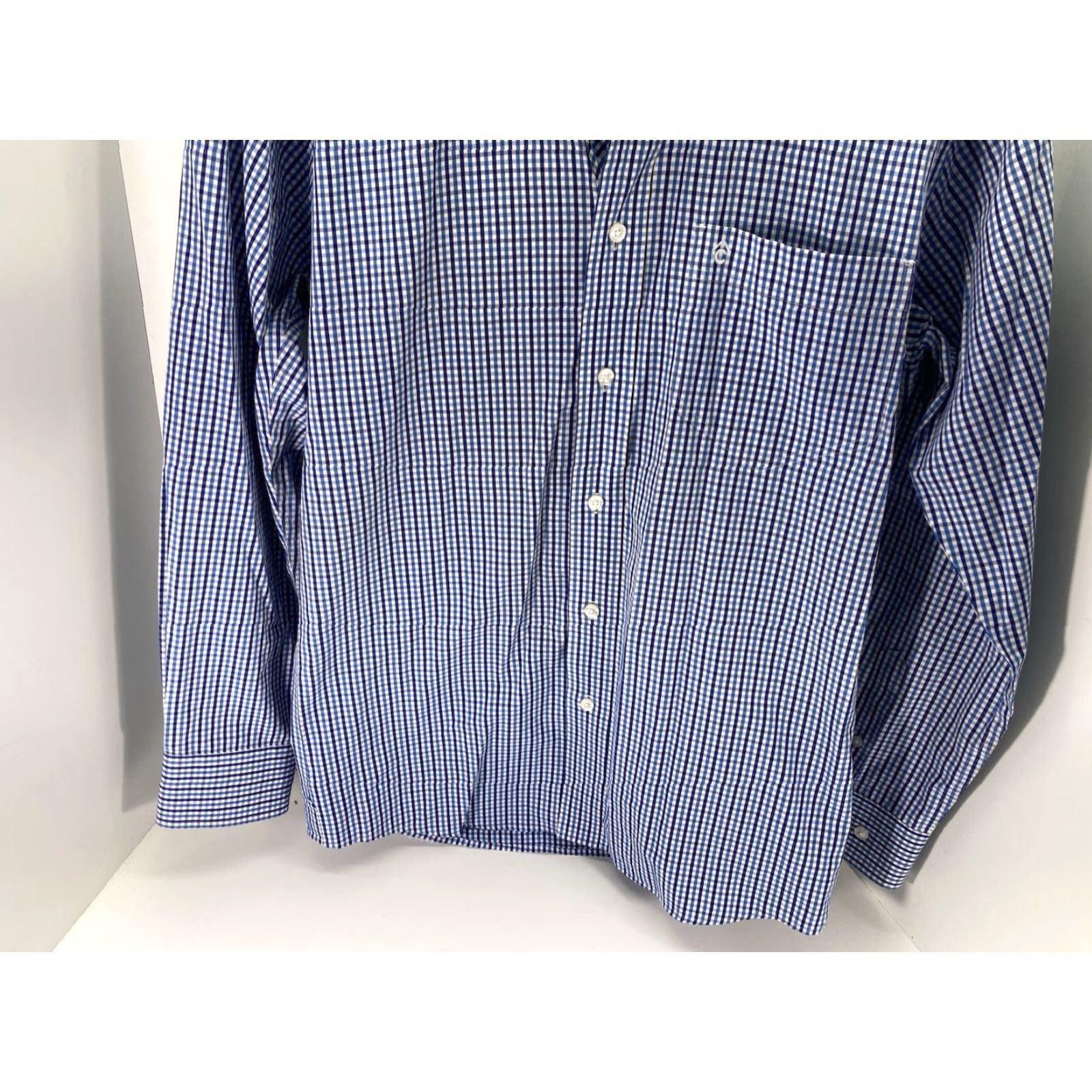 Vintage VINTAGE Cavenders Rafter C Western Shirt Men Size Small Blue Check Button Long Sleeve Size US S / EU 44-46 / 1 - 3 Thumbnail