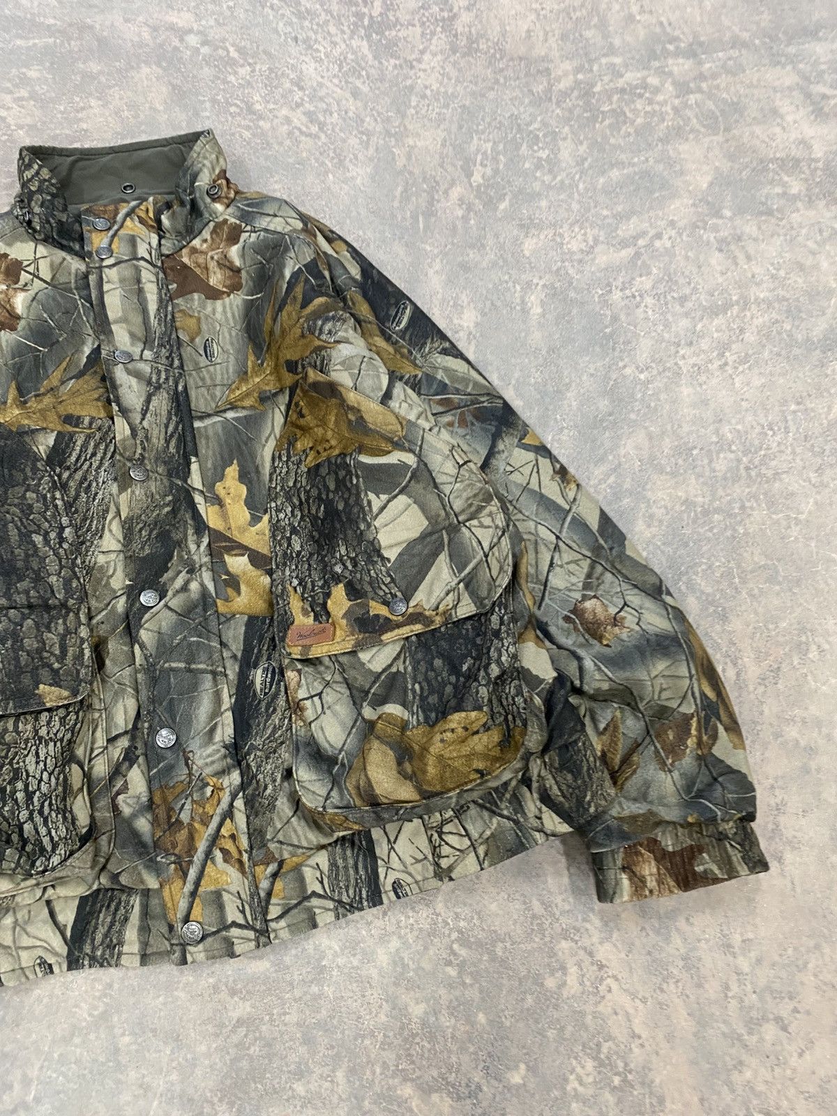 Vintage Woolrich Realtree Hunting Jacket Winter Reversible Size US L / EU 52-54 / 3 - 5 Thumbnail