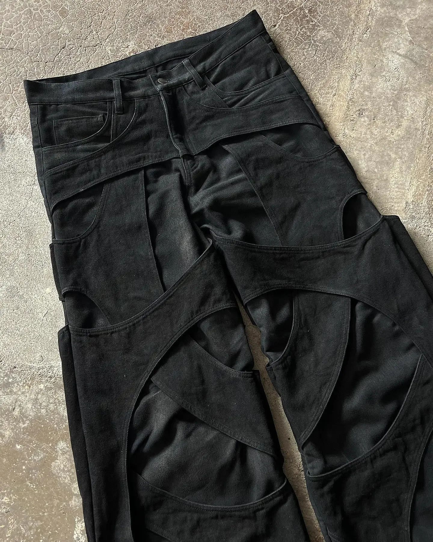 Designer × Japanese Brand Retro Mopping Jean Size US 38 / EU 54 - 4 Thumbnail