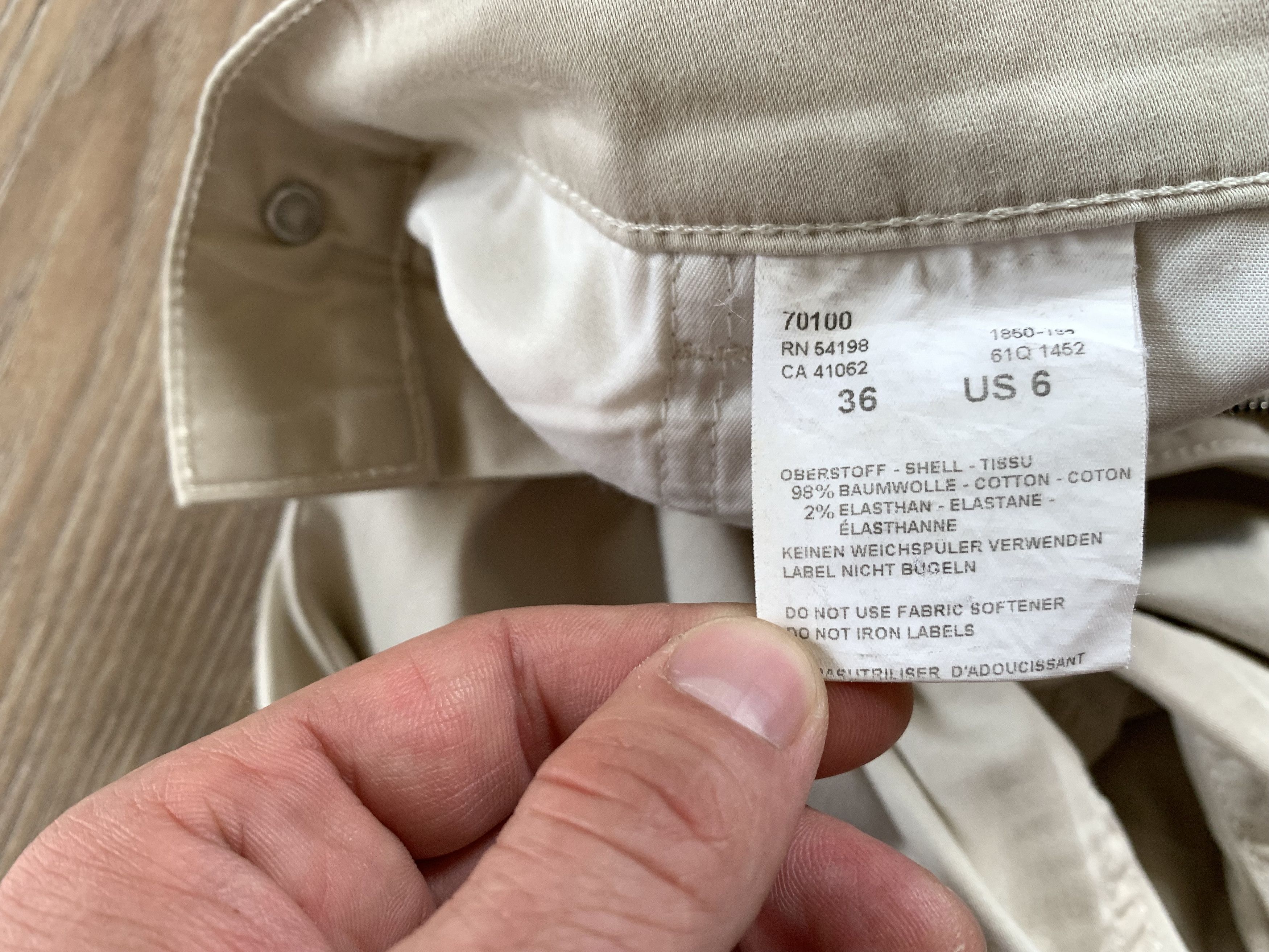 Bogner × Vintage Bogner Cotton Vintage Stretch Pants Size US 36 / EU 52 - 9 Thumbnail