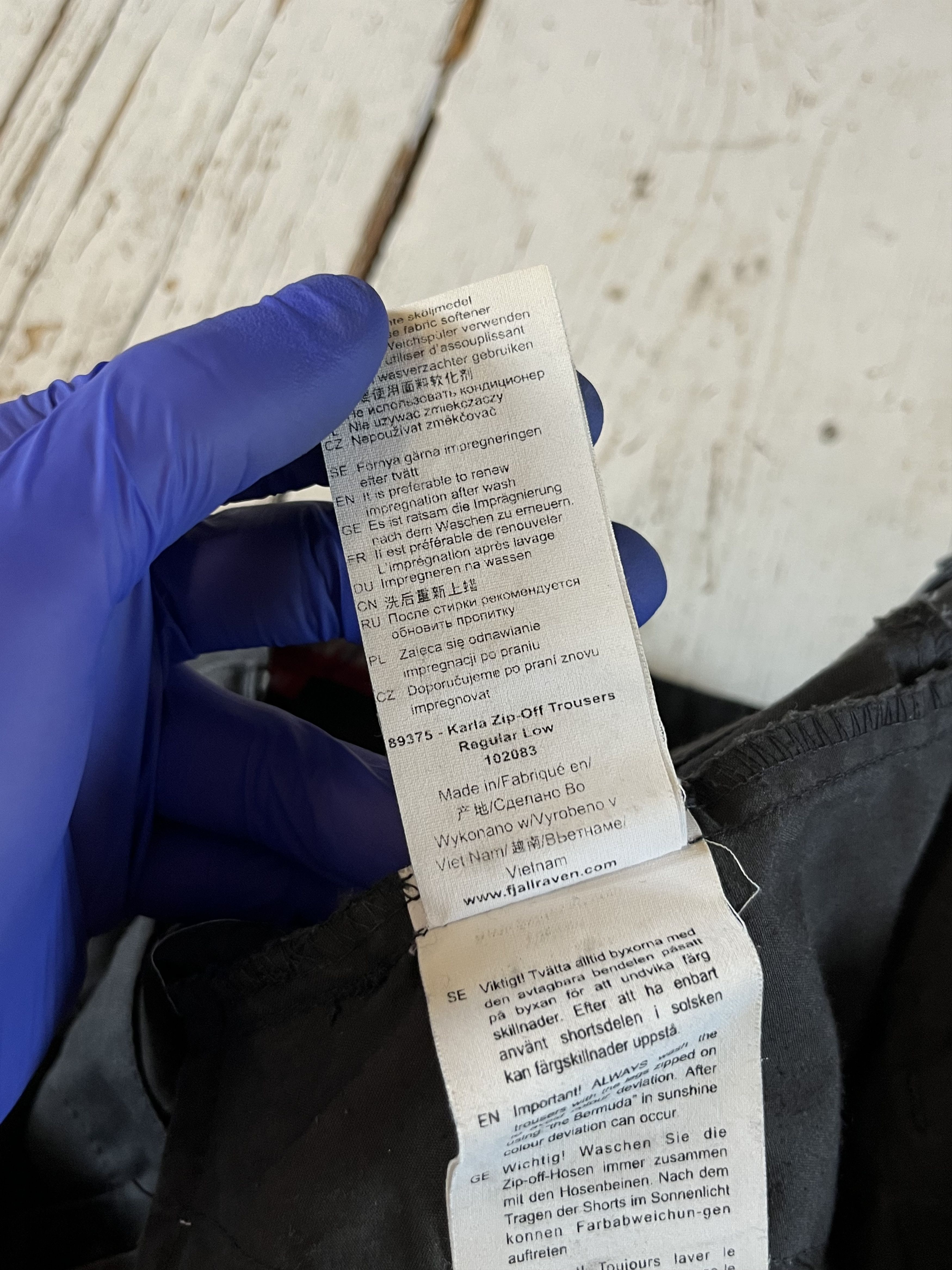 Fjallraven × Vintage Fjallraven Karla Zip-off Trousers Regular Low Size US 32 / EU 48 - 12 Thumbnail