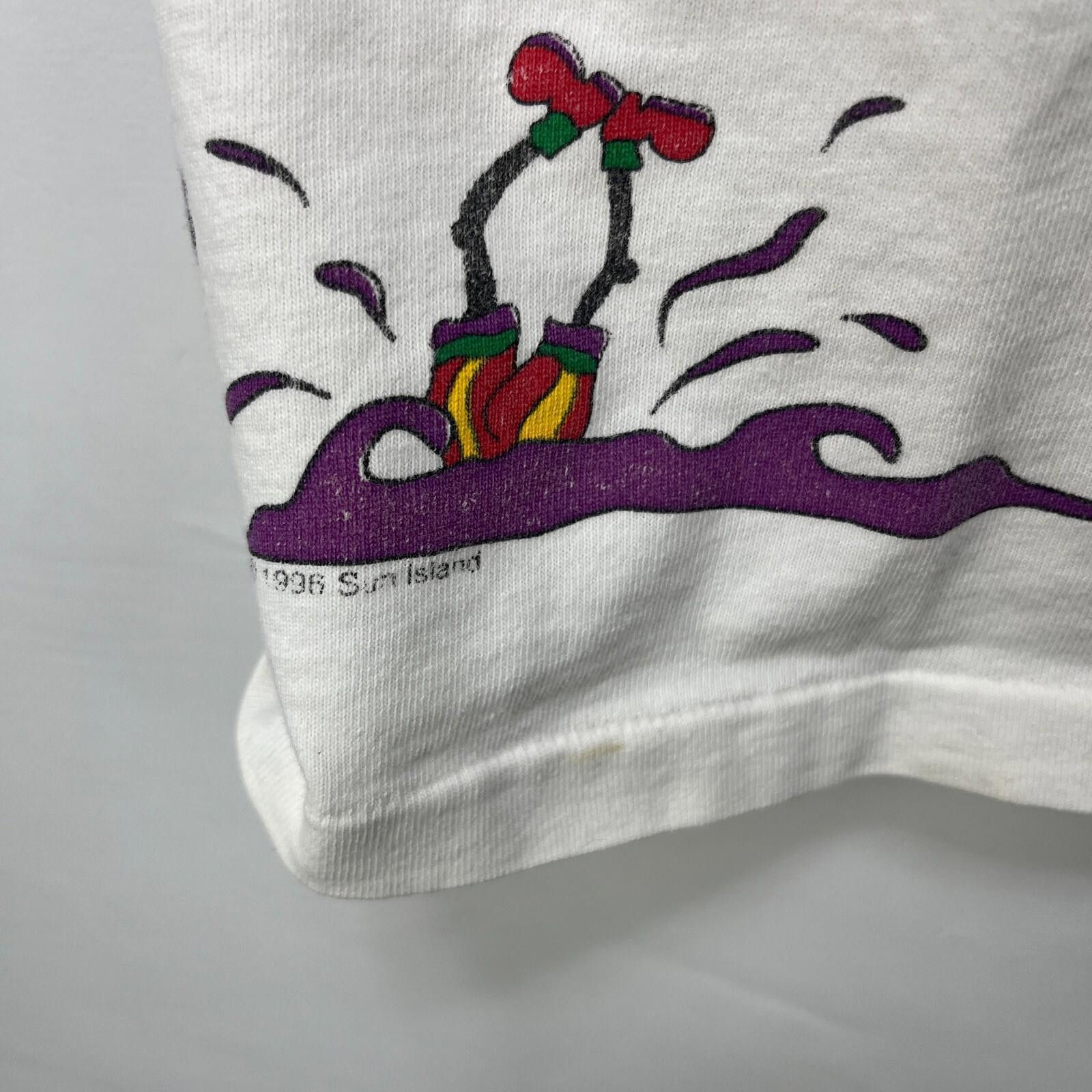 Vintage Vintage 90s Jamaica Reggae Jam Rasta T-Shirt Large Size US L / EU 52-54 / 3 - 8 Thumbnail