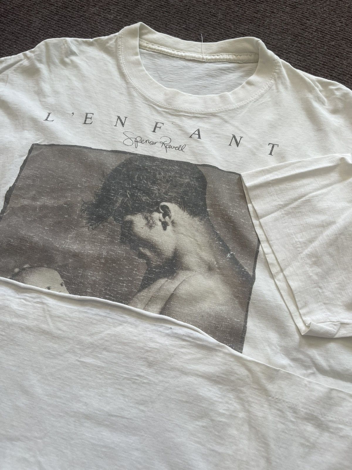 Vintage L'enfant Spencer Ravell vintage art shirt 90s Size US XL / EU 56 / 4 - 2 Thumbnail