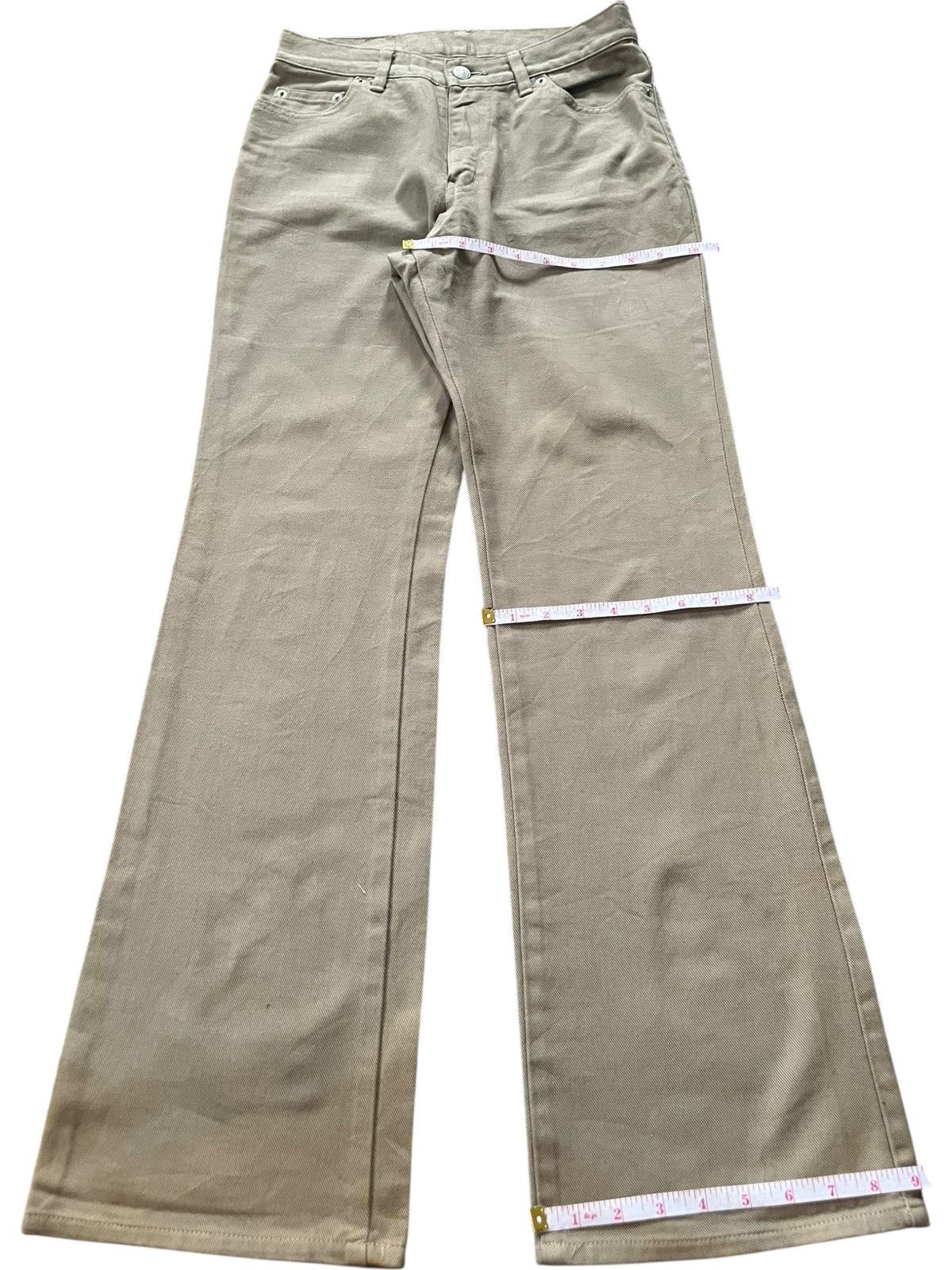 Diesel Vintage Japanese Brand Flare Jeans Size 27" / US 4 / IT 40 - 8 Thumbnail
