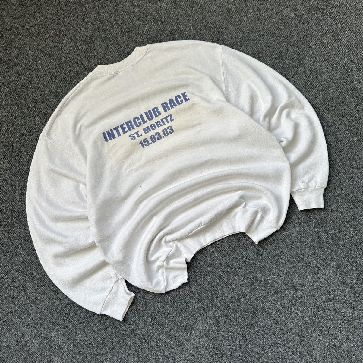 Fruit Of The Loom VTG 2000s Sweatshirts Fitted Man’s Size M Interclub Race Size US M / EU 48-50 / 2 - 9 Thumbnail