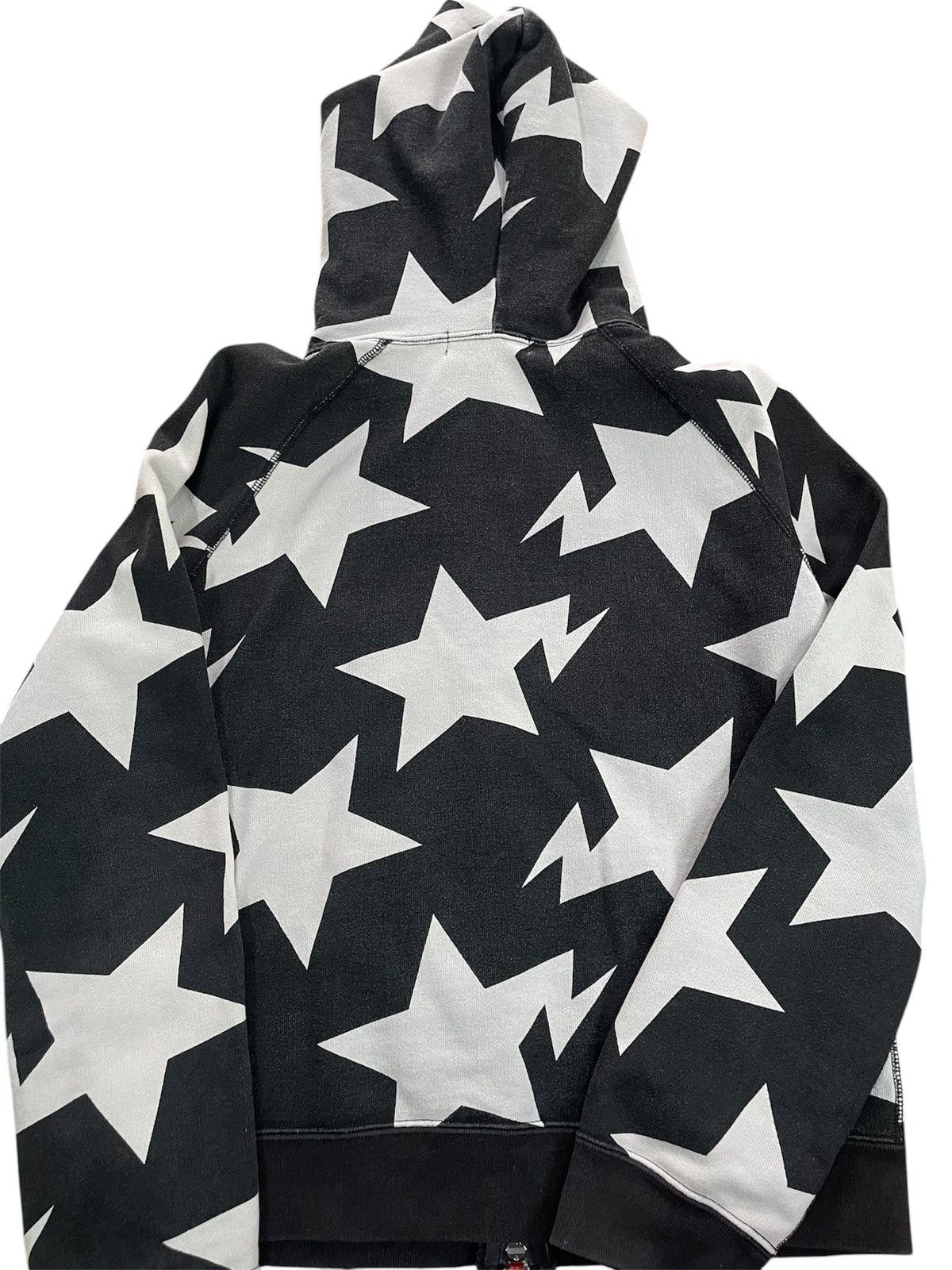 Bape BAPE Sta Pattern black white Hoodie zip Size XS / US 0-2 / IT 36-38 - 4 Thumbnail