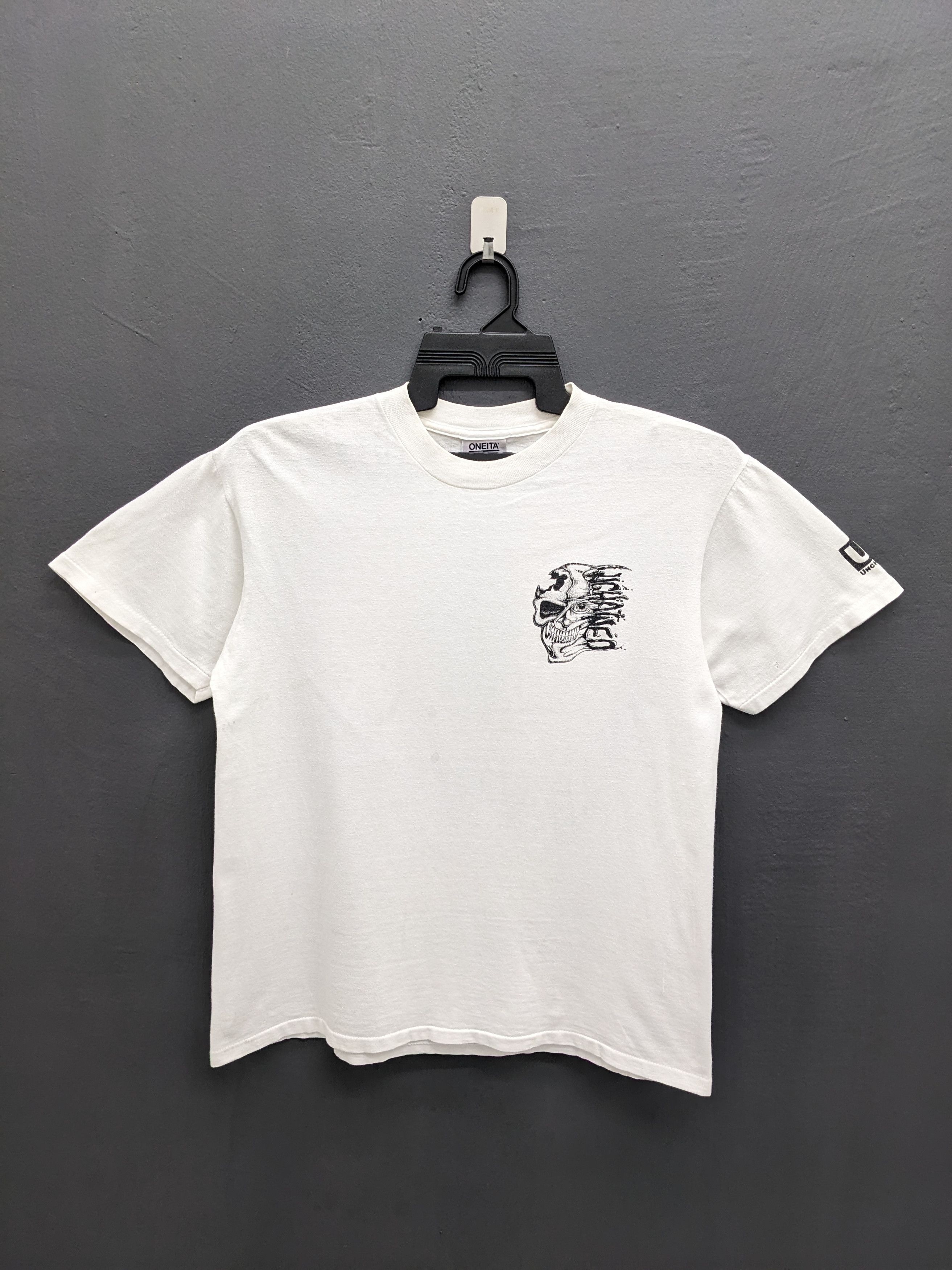 Vintage VINTAGE UNCHAINED SKATEGANG PUSH HEAD SKULLS Size US M / EU 48-50 / 2 - 2 Thumbnail