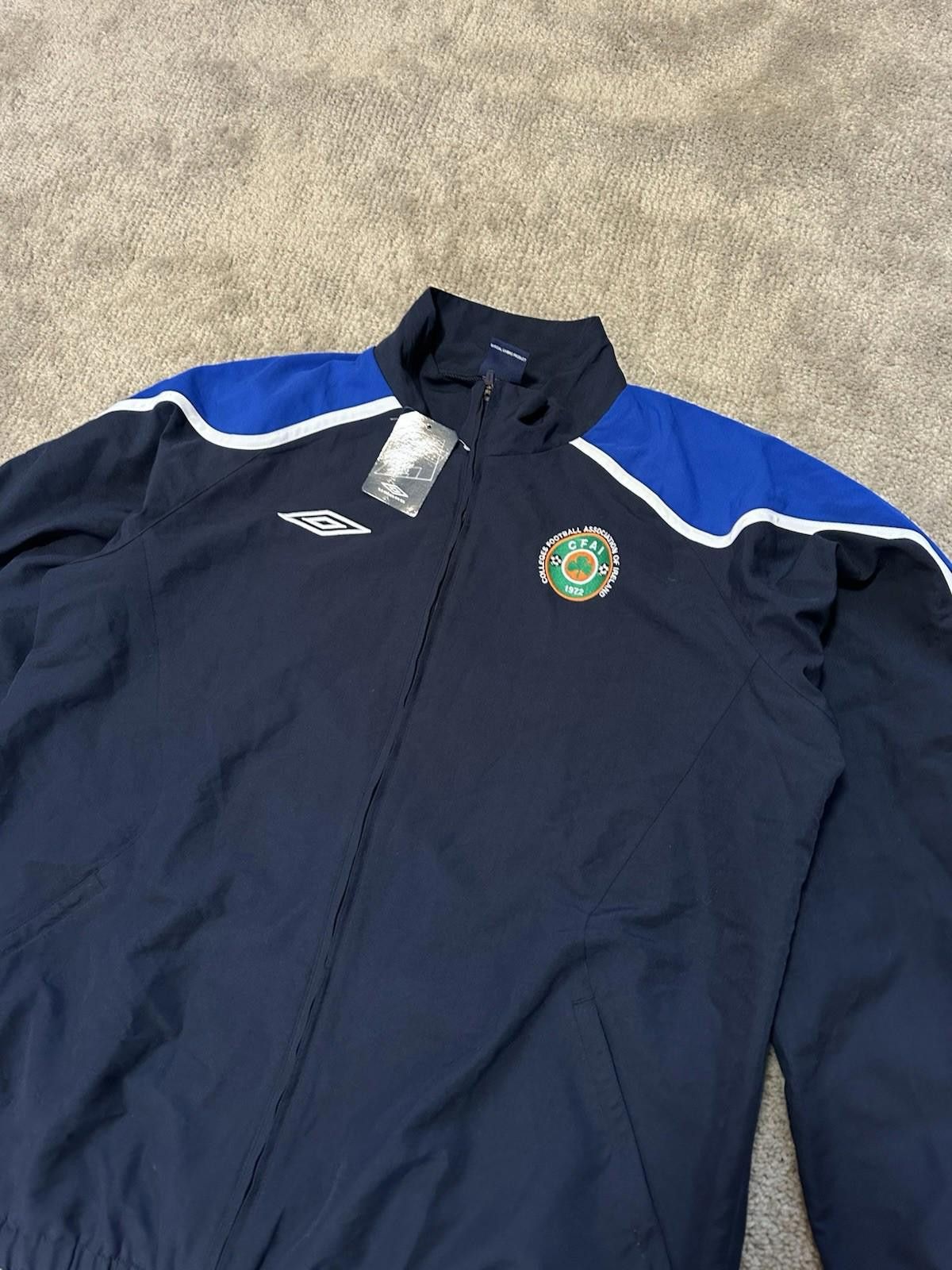 Umbro Colleg Football Association Of Ireland Umbro Football Jacket Size US XL / EU 56 / 4 - 8 Thumbnail