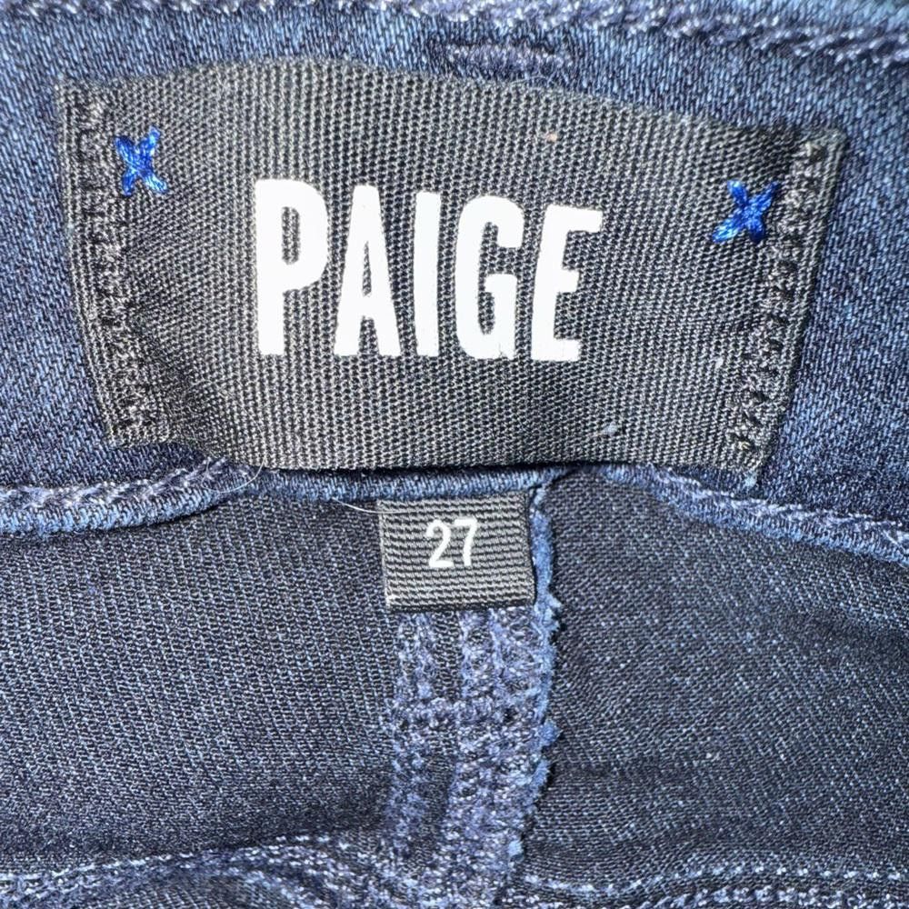PAIGE Hoxton Ankle Jeans High Rise Skinny Lana Dark Wash 27