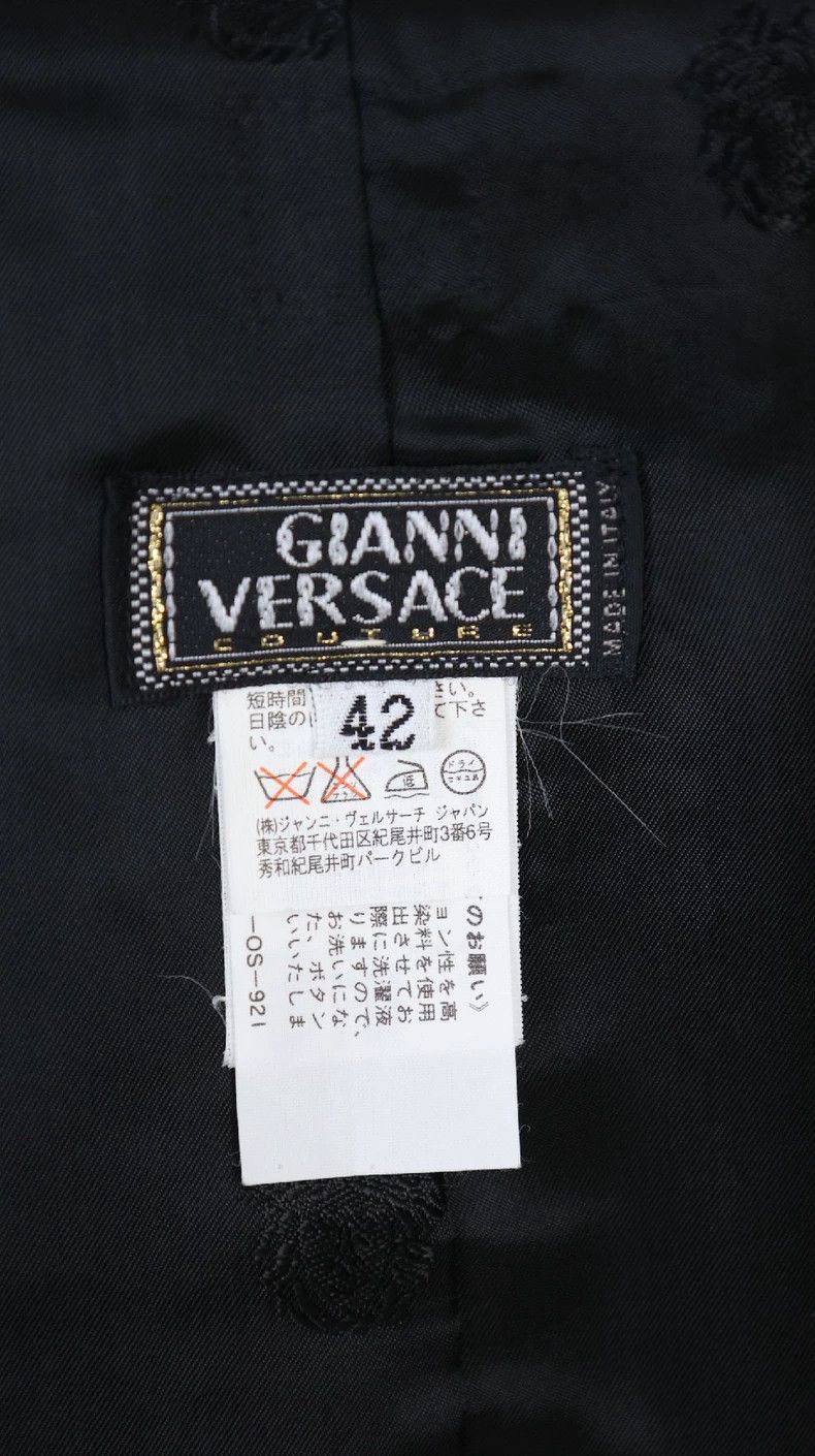 Versace Versace Linen two-pocket suit skirt set Size S / US 4 / IT 40 - 9 Thumbnail