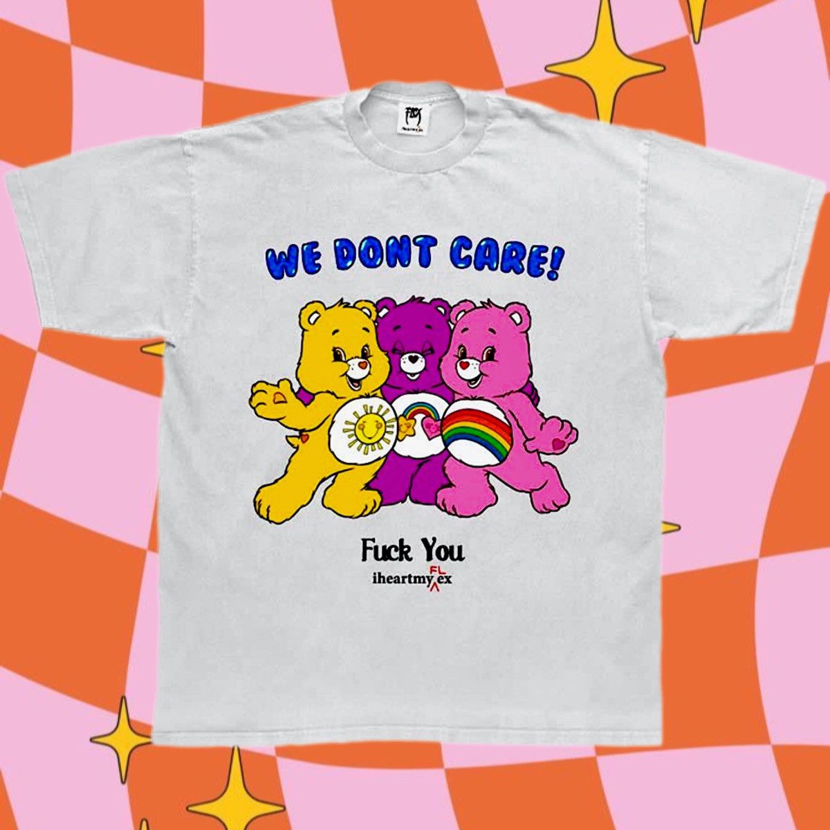 Other IheartmyFlex - Care Bears T Shirt - StreetwearxRare Size US S / EU 44-46 / 1 - 1 Thumbnail