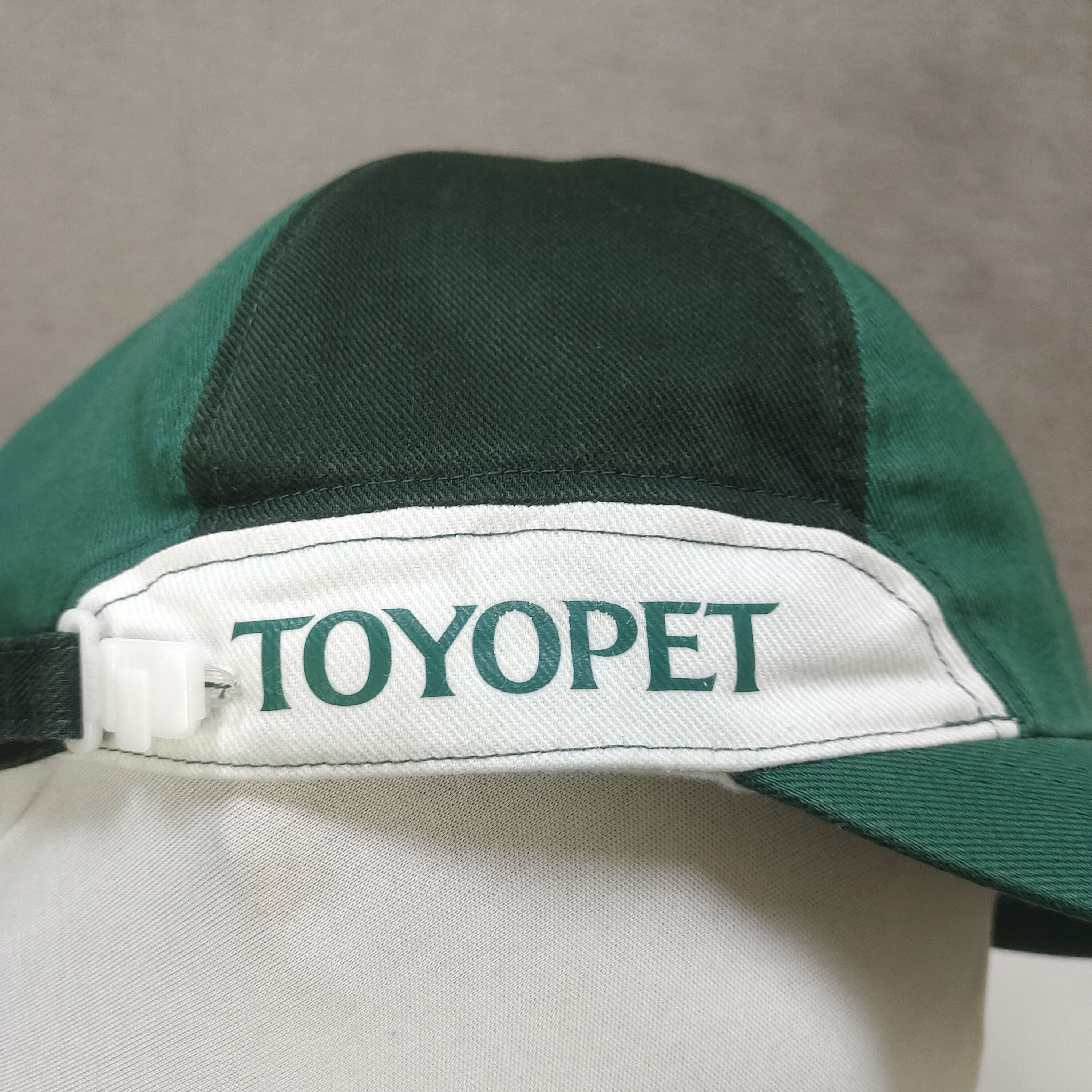 Vintage VINTAGE TOYOPET DEALERSHIP CAP GREEN/WHITE JAPAN EXCLUSIVE Size ONE SIZE - 6 Thumbnail