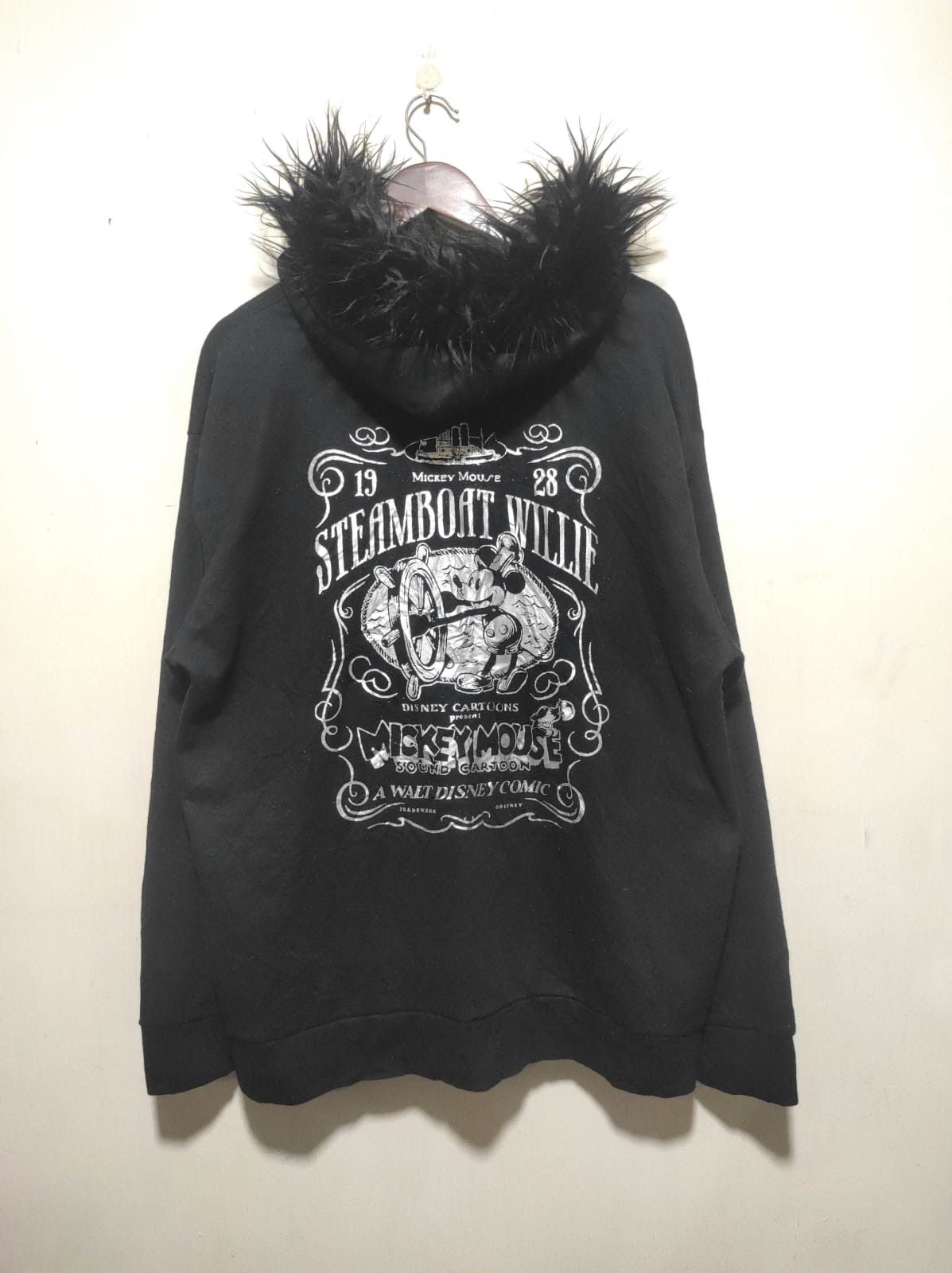 Japanese Brand Disney 100th fur hoodie ifsix LGB style Size US XL / EU 56 / 4 - 13 Thumbnail