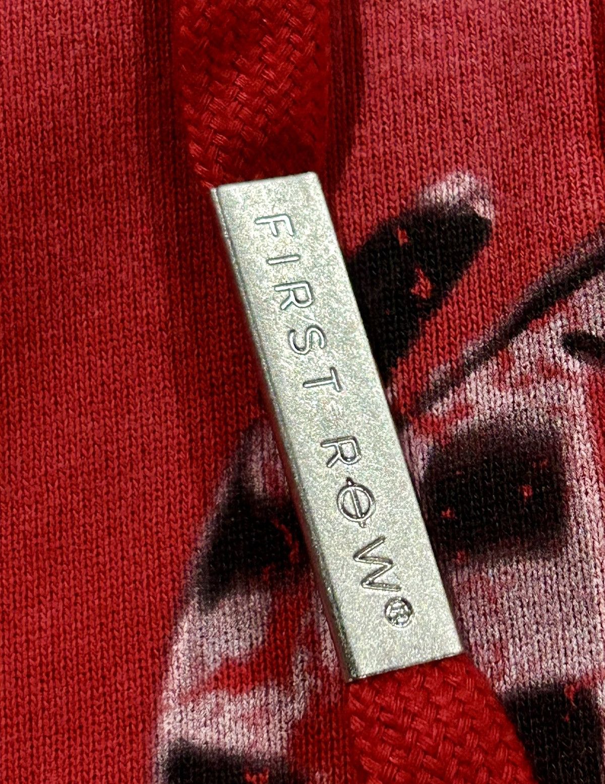 Other First Row "Wake Up & Be Fierce" Full-Zip Hoodie -Red Wash Size US L / EU 52-54 / 3 - 6 Thumbnail
